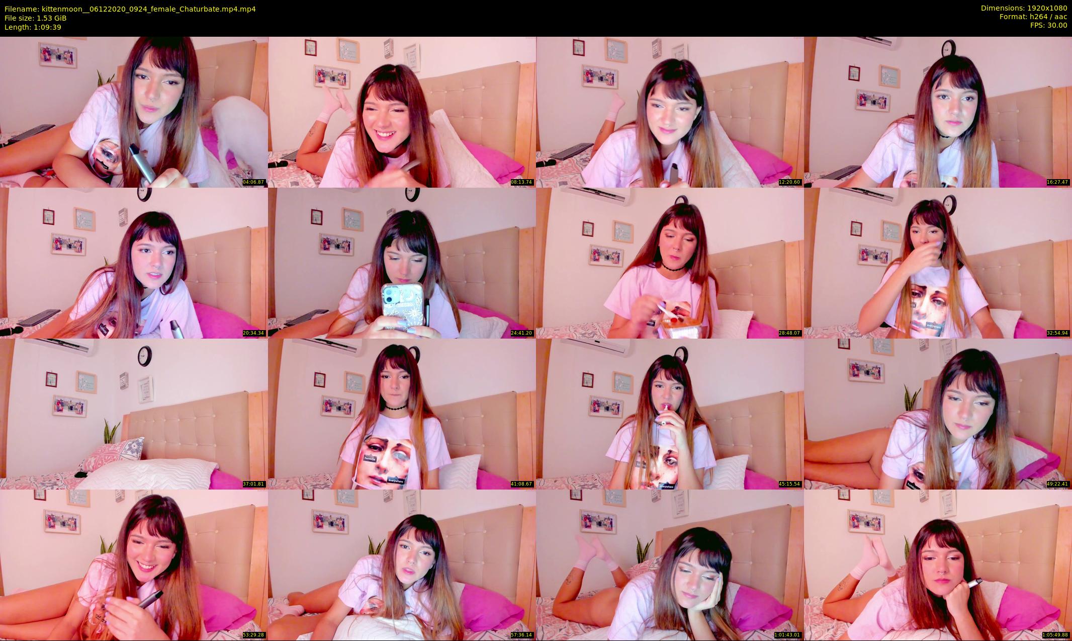 kittenmoon_ — 70 minute Chaturbate female cam show recording, 1080p, Dec 6, 2020