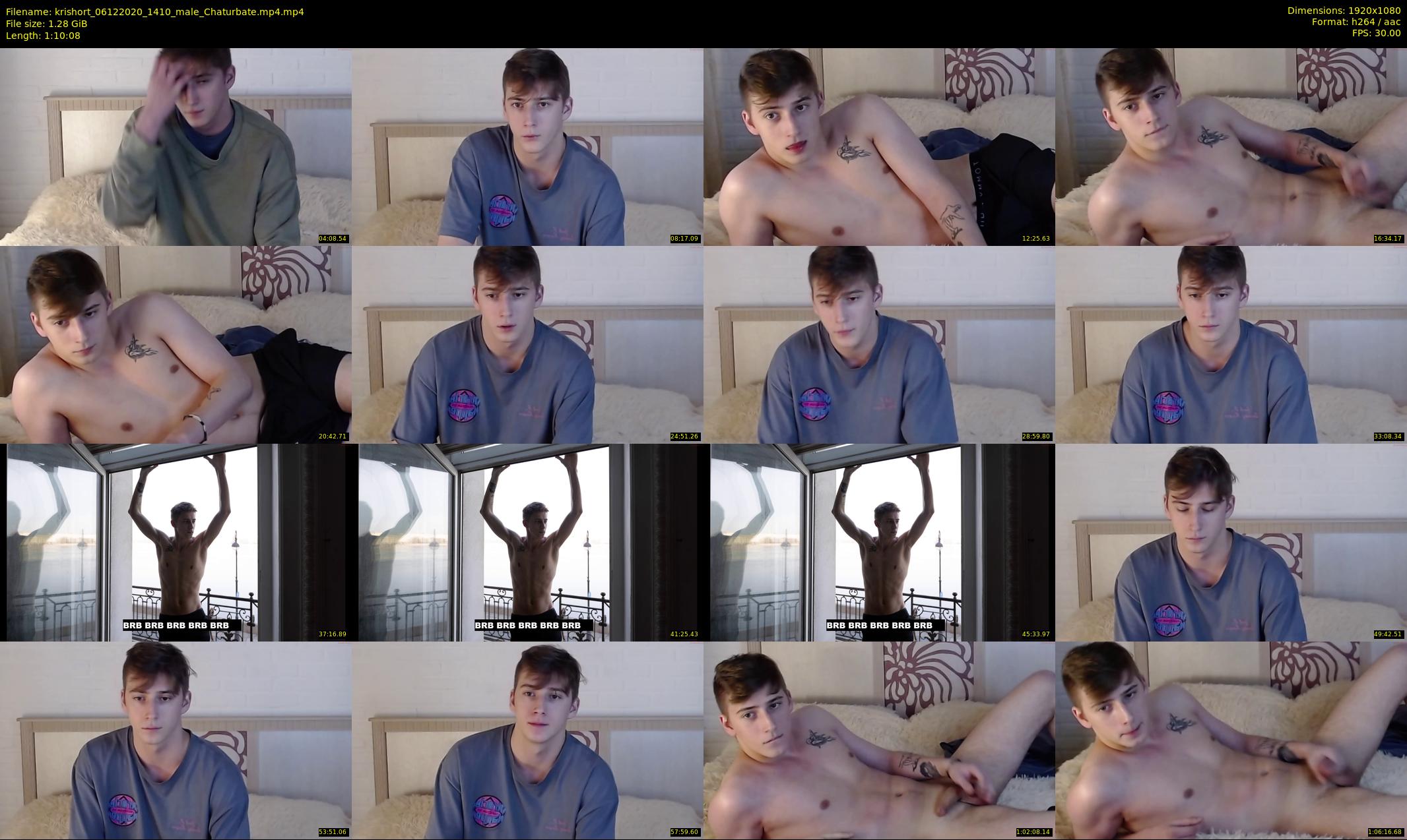 krishort — 71 minute Chaturbate male cam show recording, 1080p, Dec 6, 2020