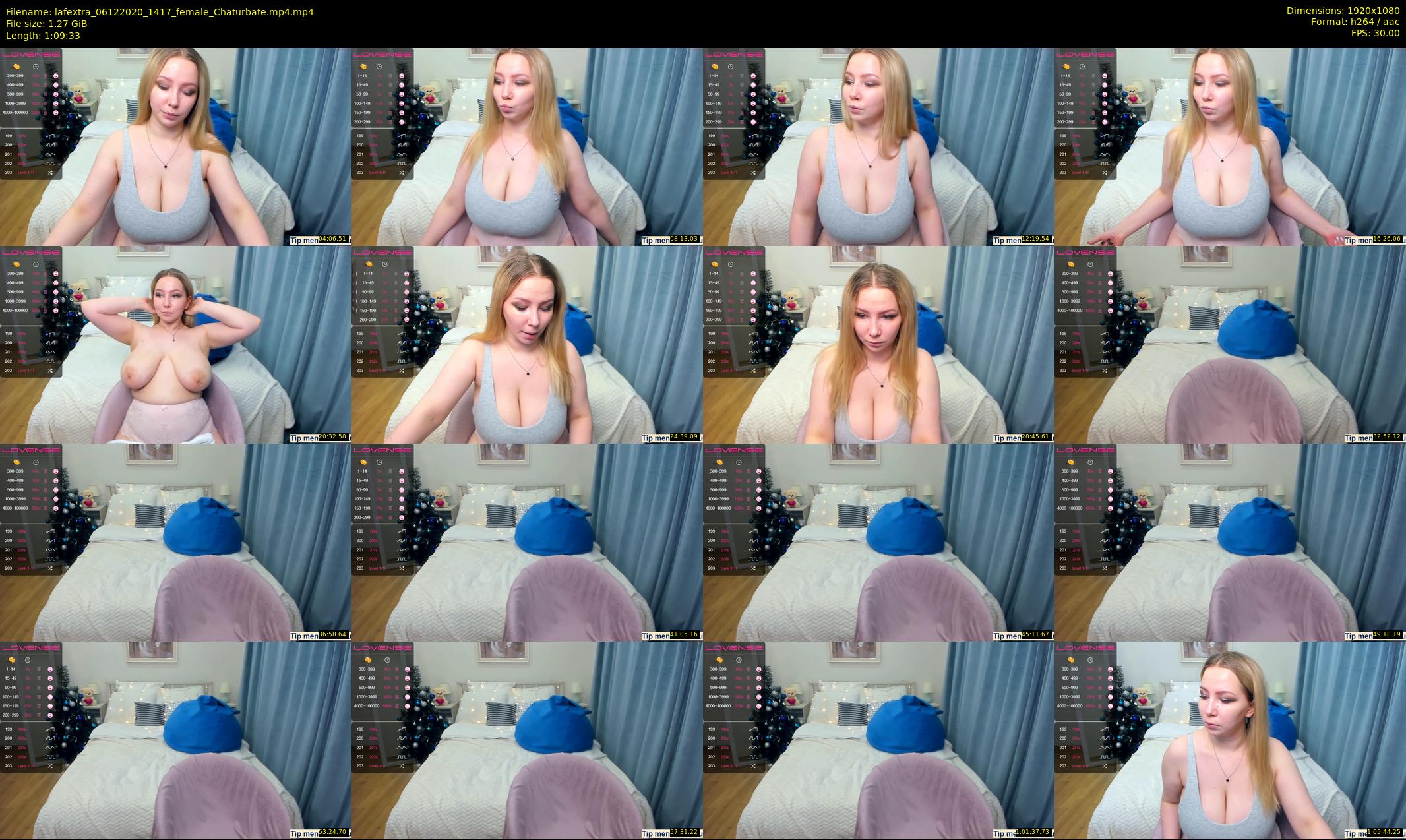 lafextra — 70 minute Chaturbate female cam show recording, 1080p, Dec 6, 2020
