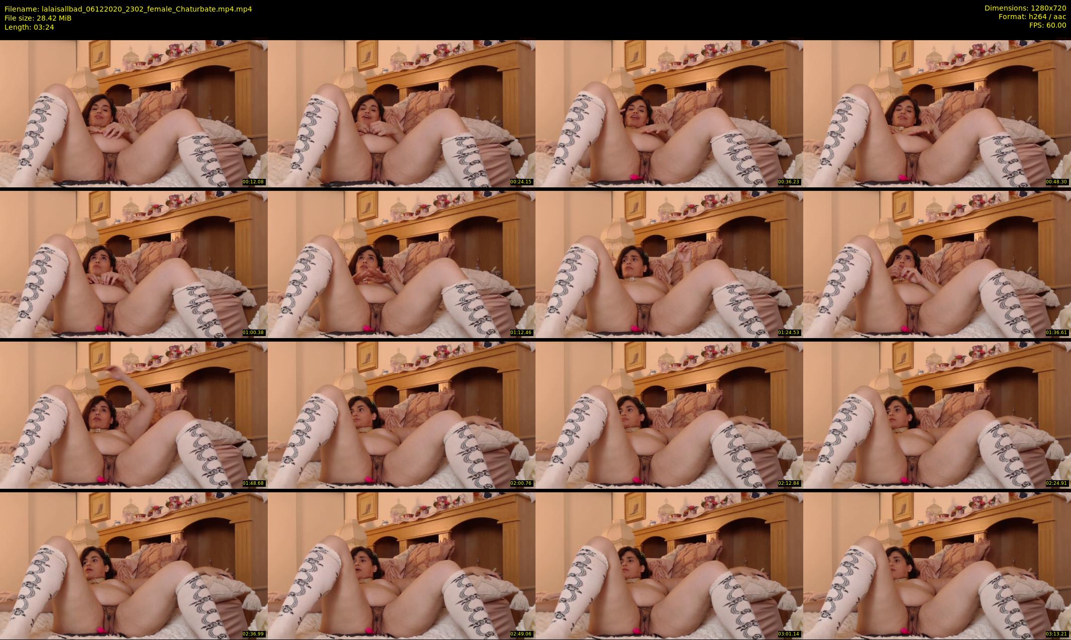 lalaisallbad — 4 minute Chaturbate female cam show recording, 720p, Dec 6, 2020