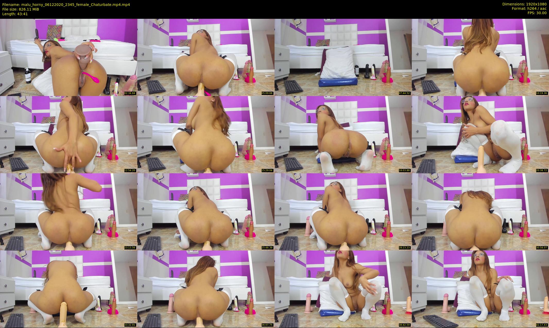 malu_horny — 44 minute Chaturbate female cam show recording, 1080p, Dec 6, 2020