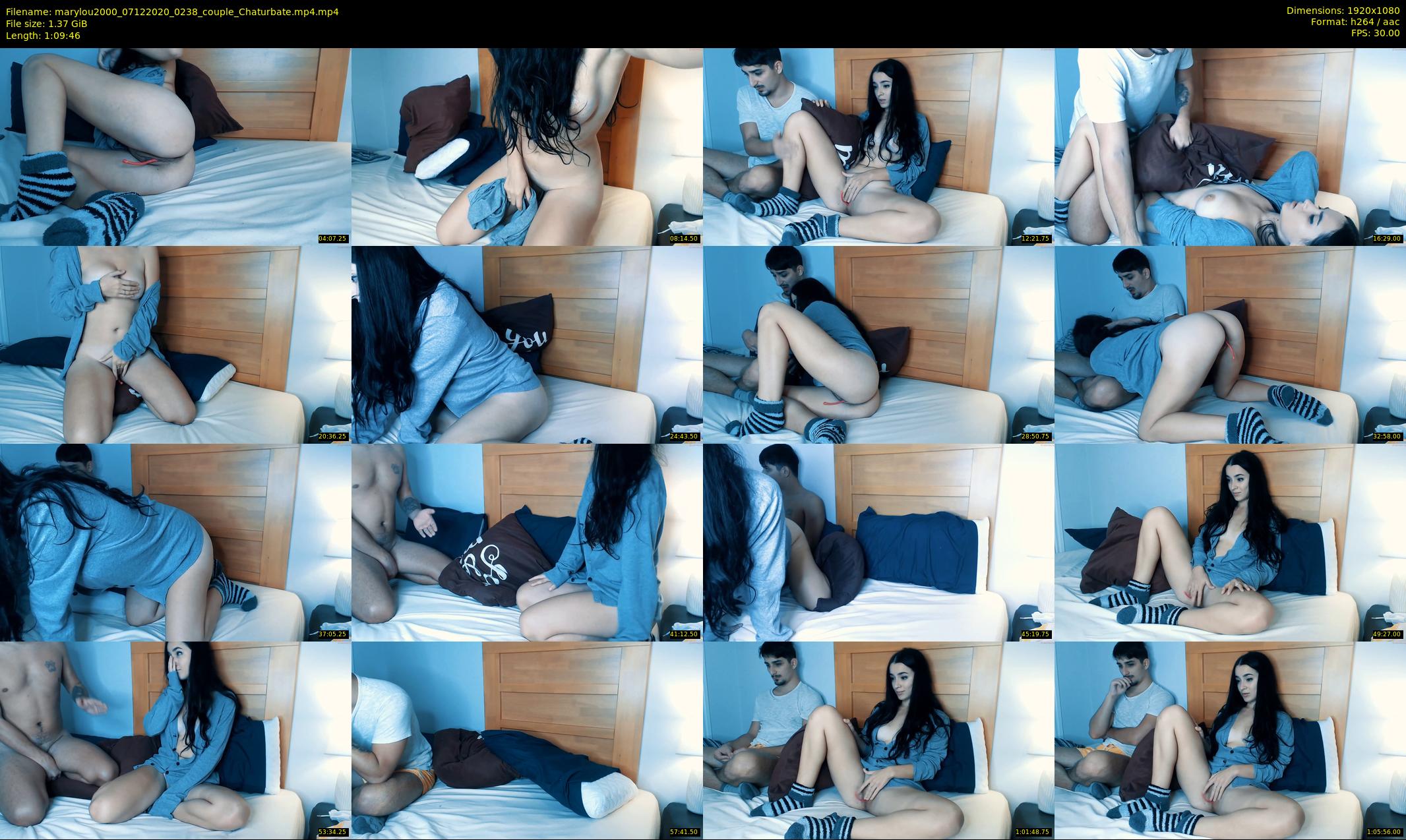 marylou2000 — 70 minute Chaturbate couple cam show recording, 1080p, Dec 7, 2020