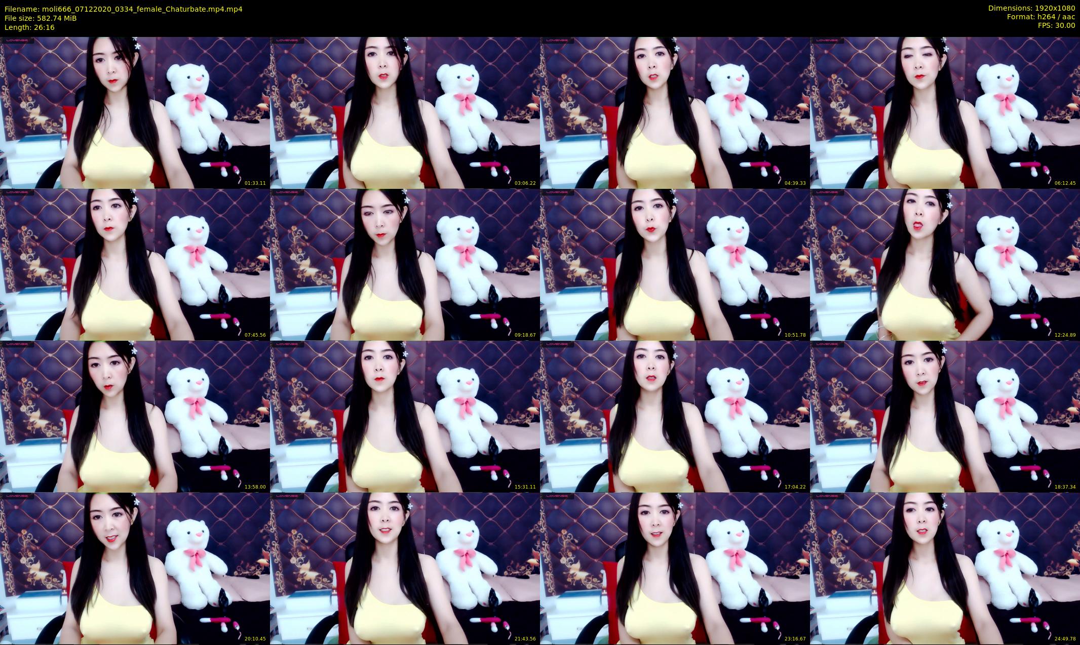 moli666 — 27 minute Chaturbate female cam show recording, 1080p, Dec 7, 2020