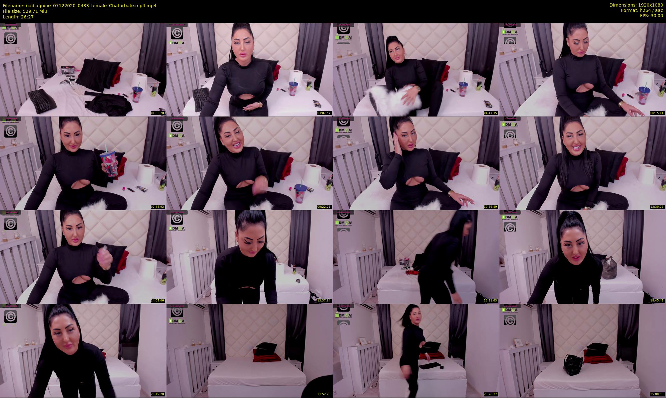 nadiaquine — 27 minute Chaturbate female cam show recording, 1080p, Dec 7, 2020