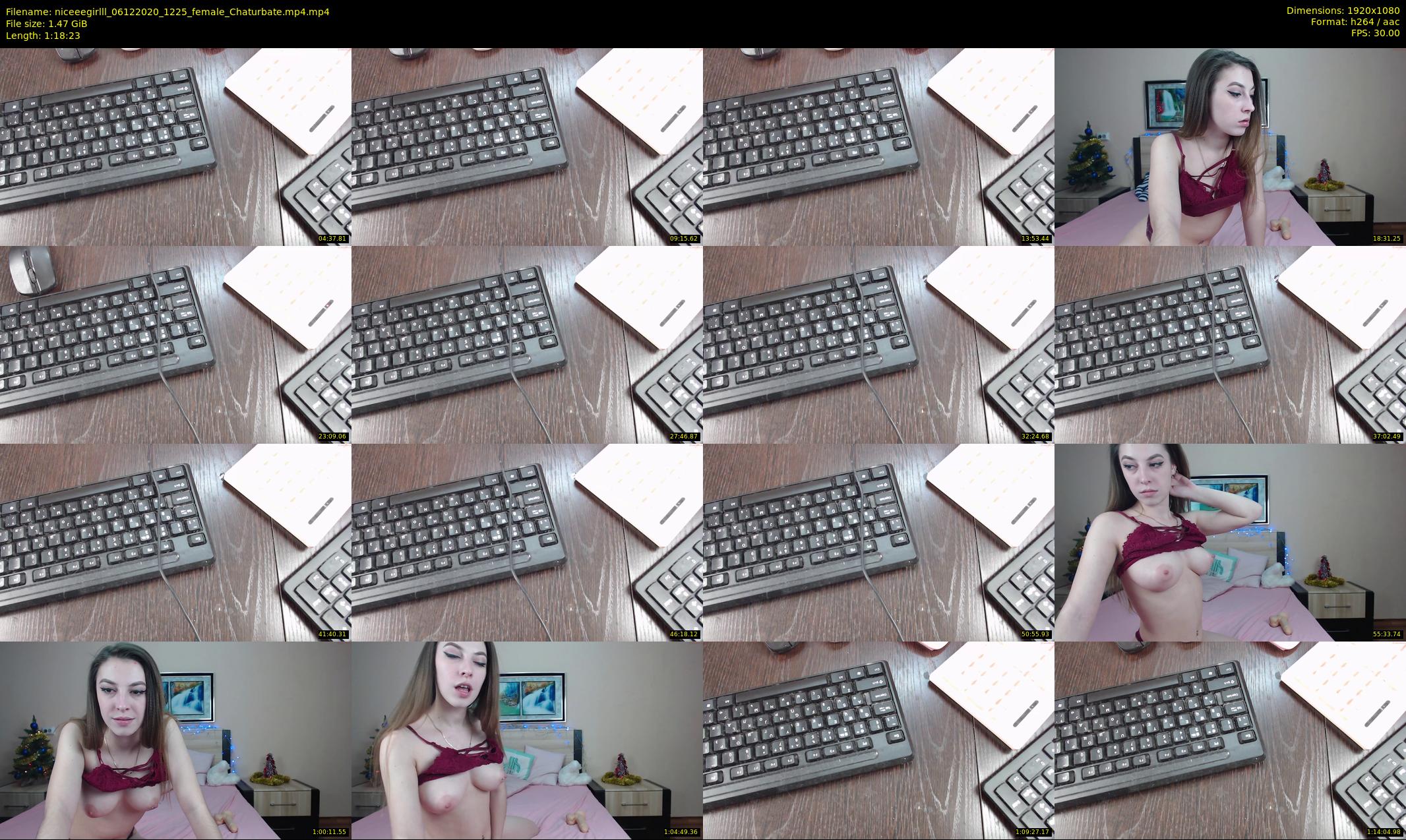 niceeegirlll — 79 minute Chaturbate couple cam show recording, 1080p, Dec 6, 2020