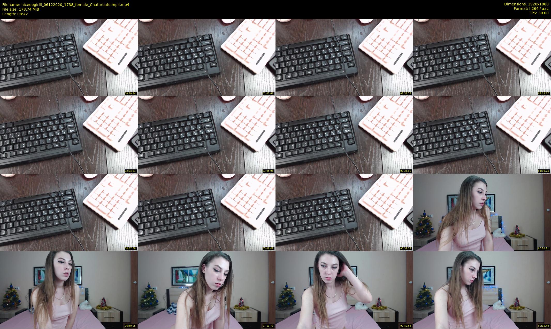 niceeegirlll — 9 minute Chaturbate couple cam show recording, 1080p, Dec 6, 2020