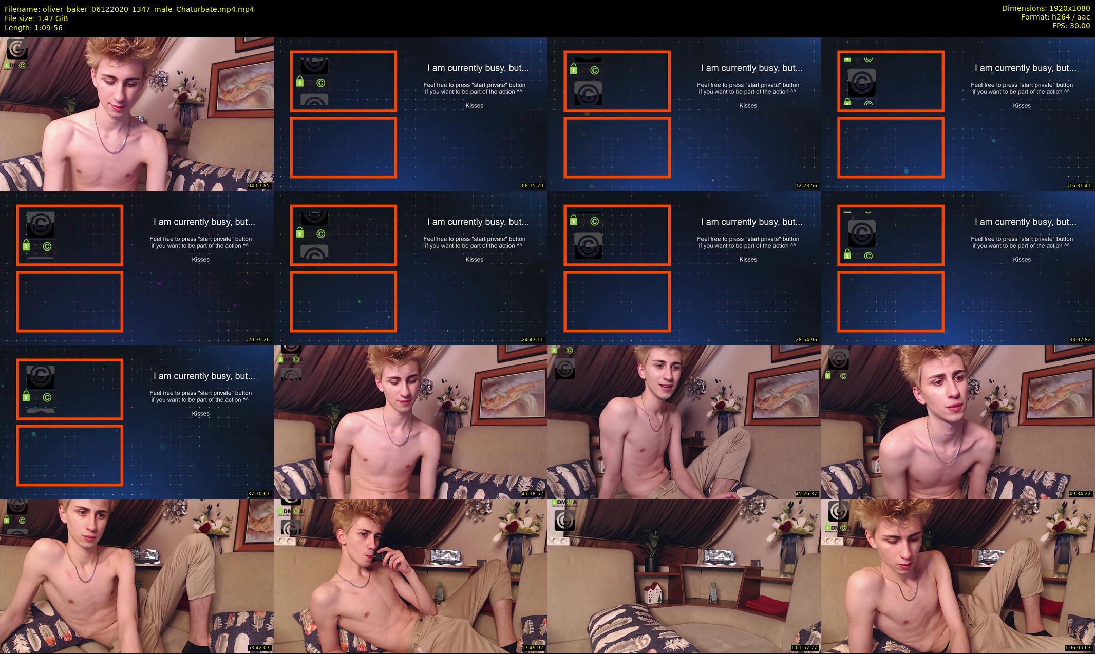 oliver_baker — 70 minute Chaturbate male cam show recording, 1080p, Dec 6, 2020