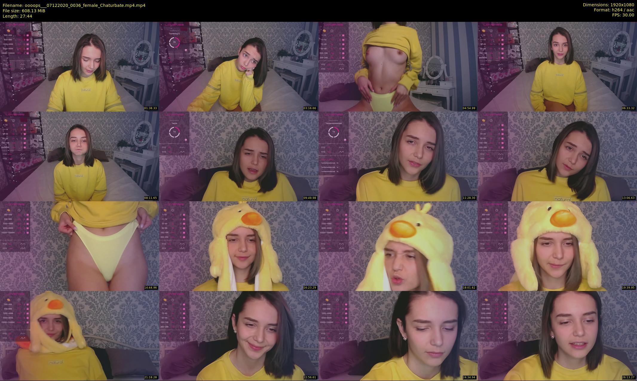 oooops__ — 28 minute Chaturbate female cam show recording, 1080p, Dec 7, 2020