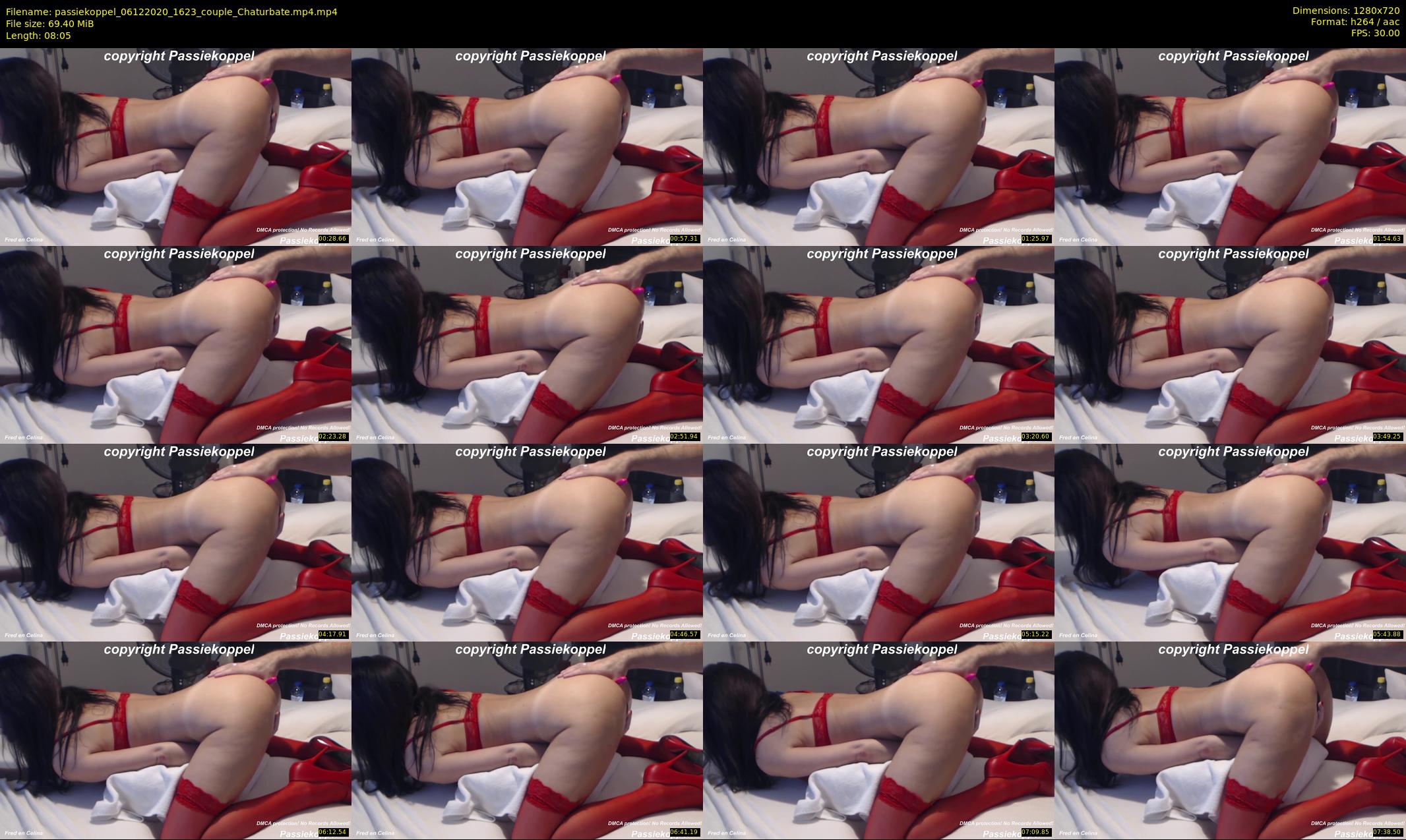 passiekoppel — 9 minute Chaturbate couple cam show recording, 720p, Dec 6, 2020
