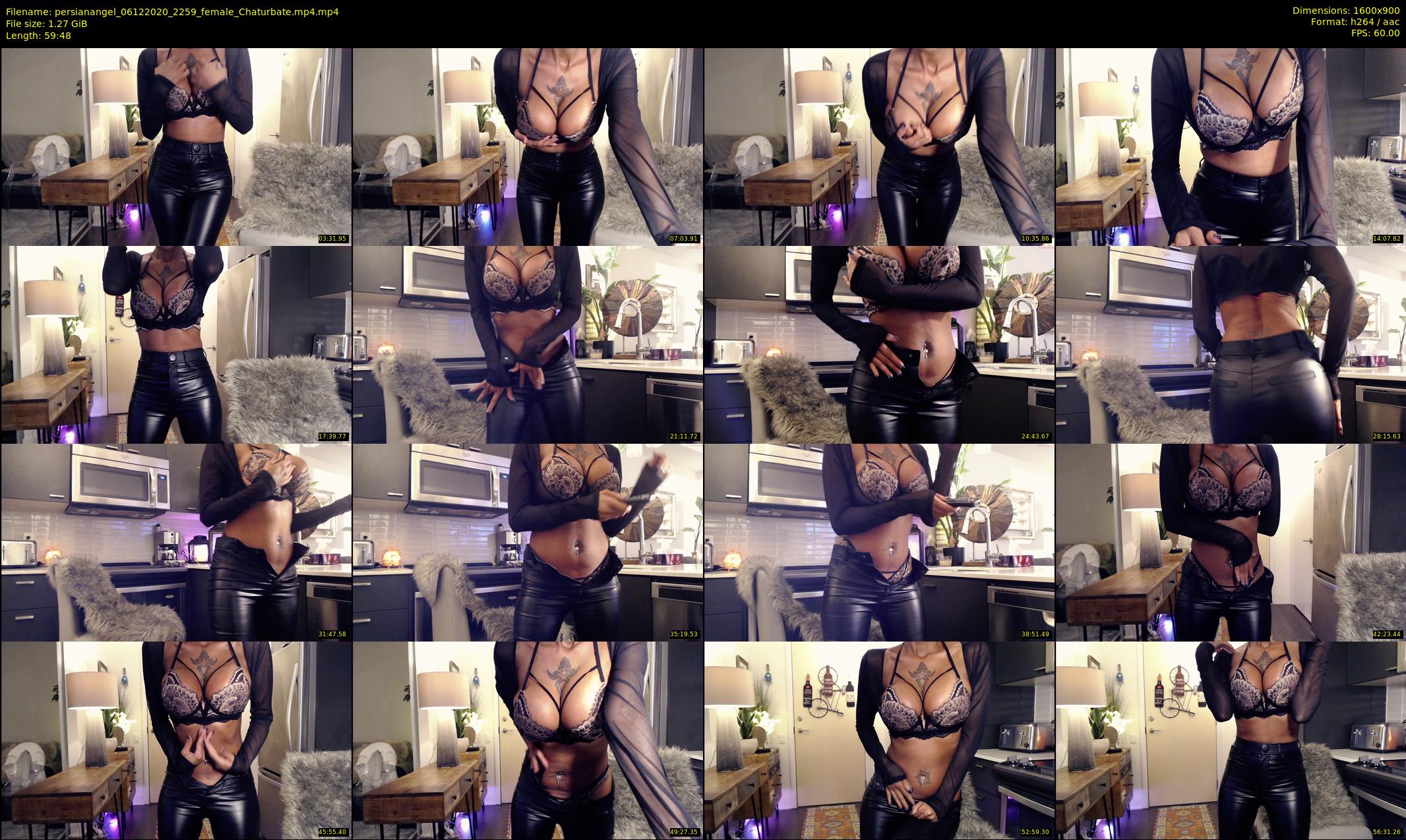 persianangel — 60 minute Chaturbate female cam show recording, 720p, Dec 6, 2020