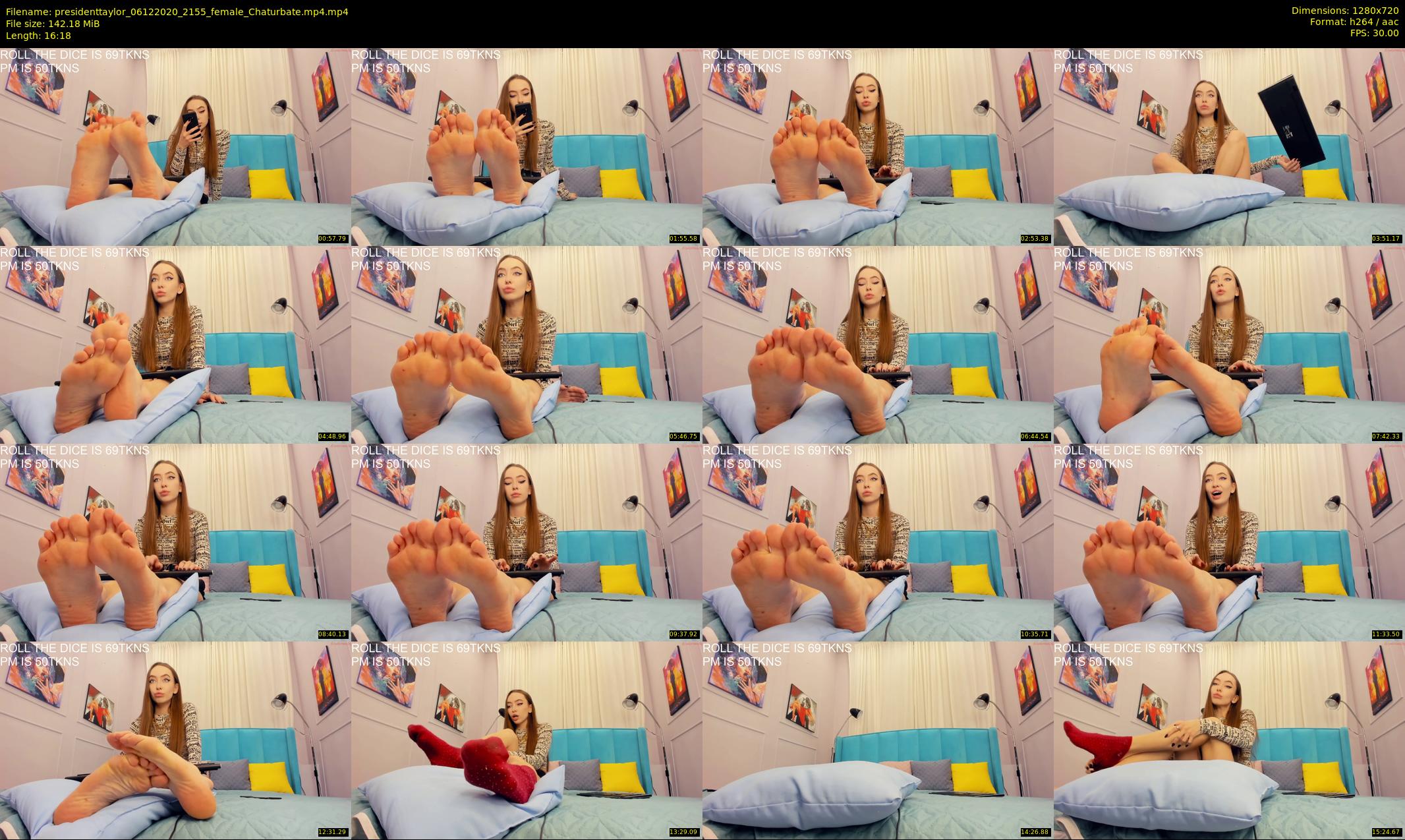 presidenttaylor — 17 minute Chaturbate female cam show recording, 720p, Dec 6, 2020