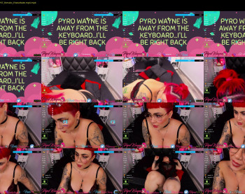 pyrowayne — 59 minute Chaturbate female cam show recording, 720p, Dec 7, 2020