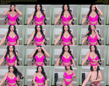 queenevamariaa — 12 minute Chaturbate female cam show recording, 720p, Dec 7, 2020