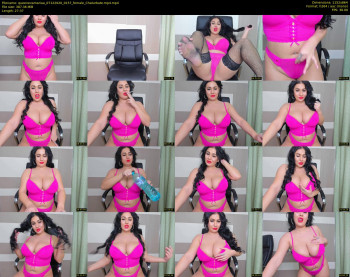 queenevamariaa — 28 minute Chaturbate female cam show recording, 720p, Dec 7, 2020