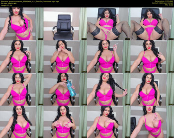 queenevamariaa — 28 minute Chaturbate female cam show recording, 720p, Dec 7, 2020
