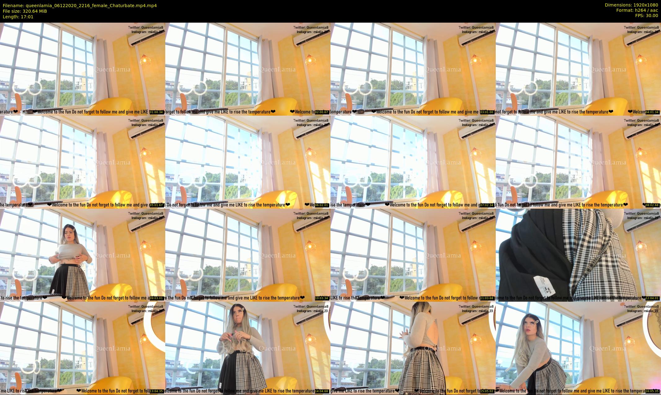 queenlamia — 18 minute Chaturbate female cam show recording, 1080p, Dec 6, 2020
