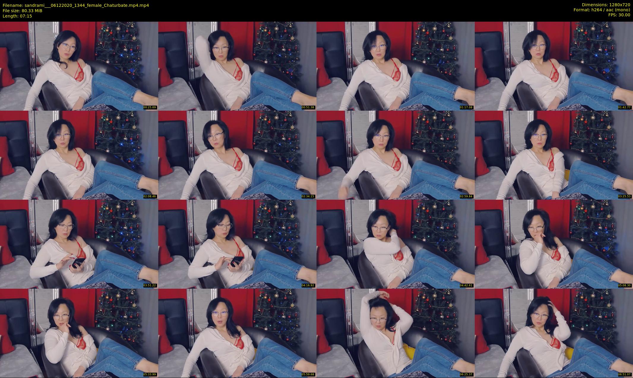 sandrami__ — 8 minute Chaturbate female cam show recording, 720p, Dec 6, 2020