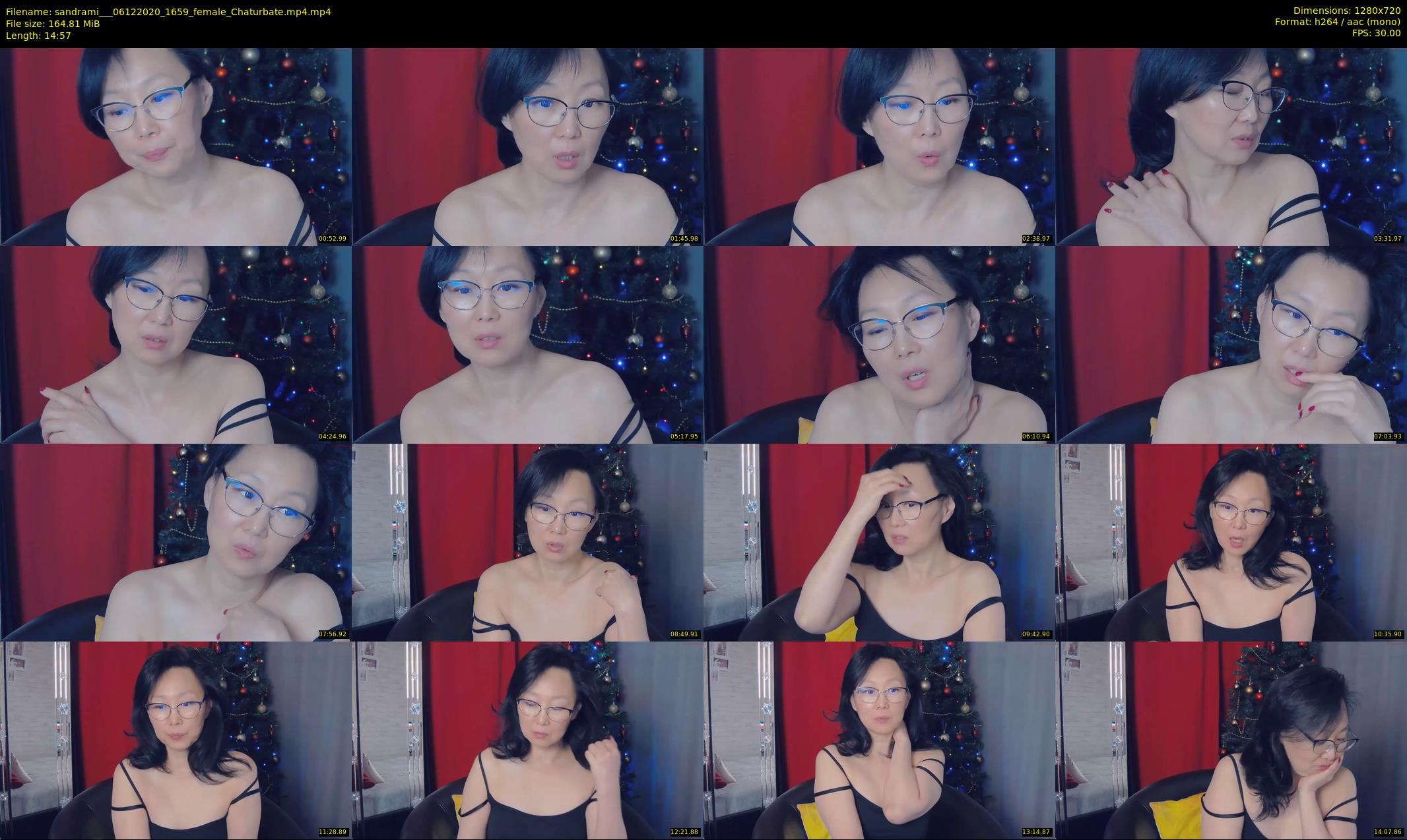sandrami__ — 15 minute Chaturbate female cam show recording, 720p, Dec 6, 2020