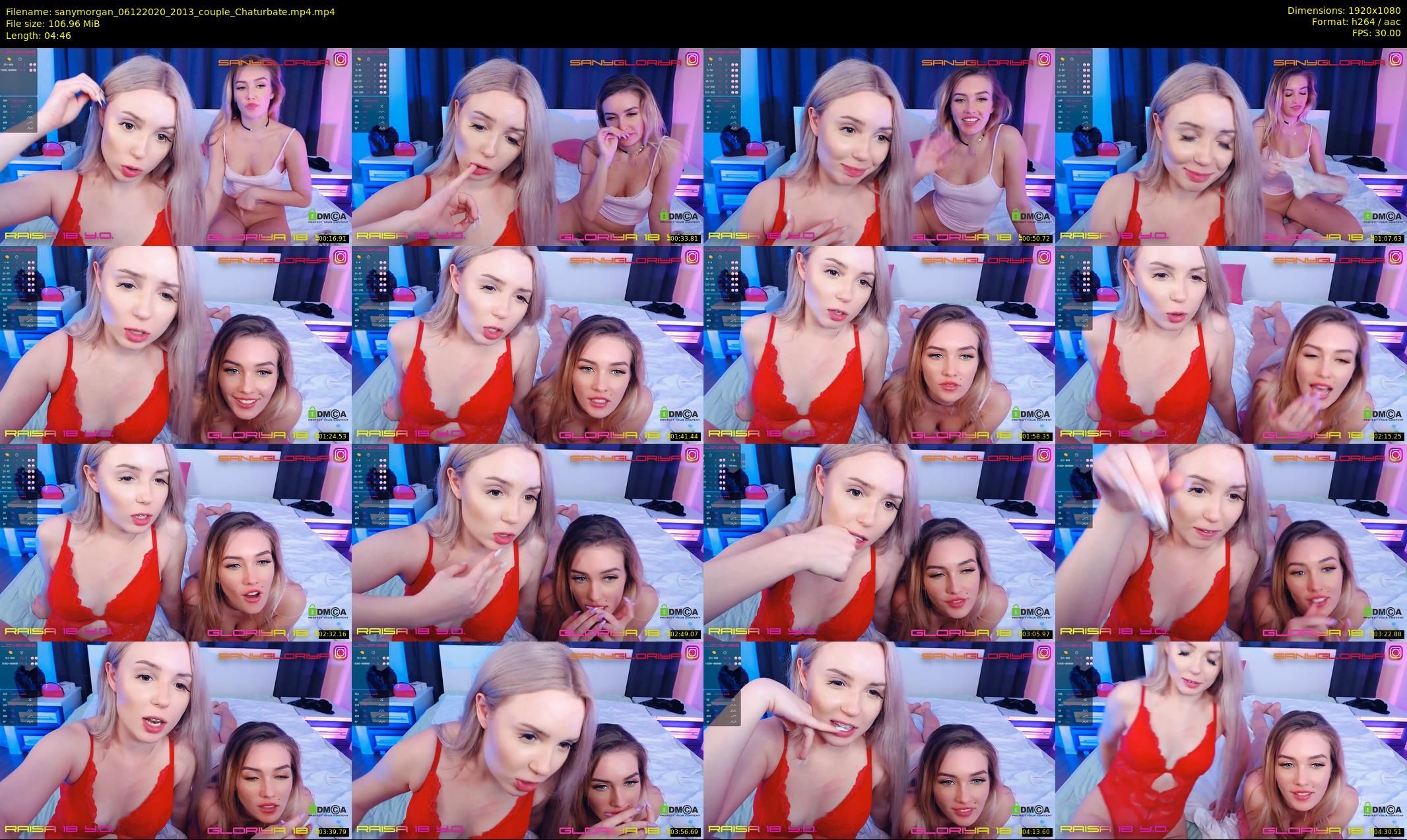 sanymorgan — 5 minute Chaturbate couple cam show recording, 1080p, Dec 6, 2020