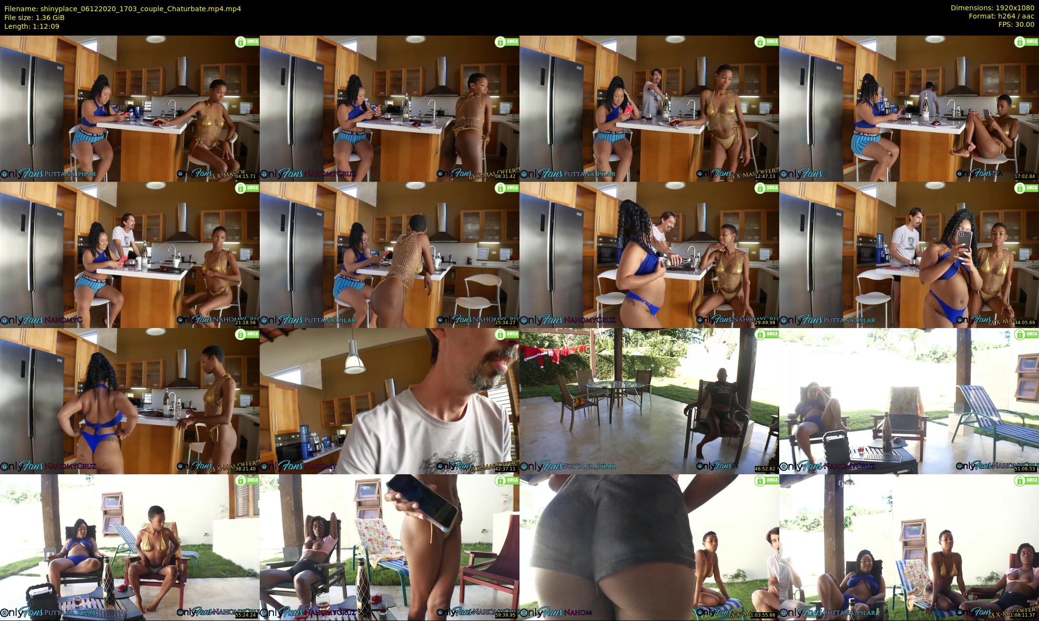shinyplace — 73 minute Chaturbate couple cam show recording, 1080p, Dec 6, 2020