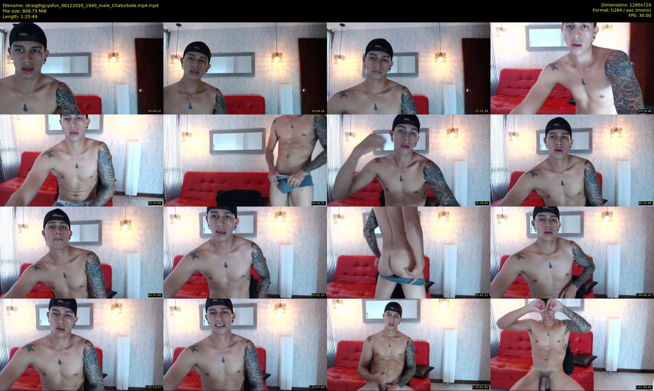 straigthguysfun — 86 minute Chaturbate male cam show recording, 720p, Dec 6, 2020