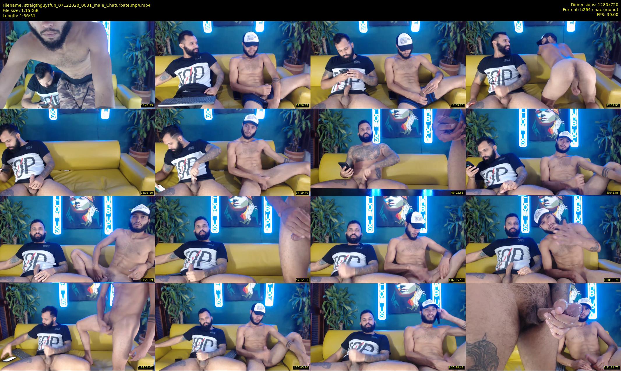 straigthguysfun — 97 minute Chaturbate male cam show recording, 720p, Dec 7, 2020