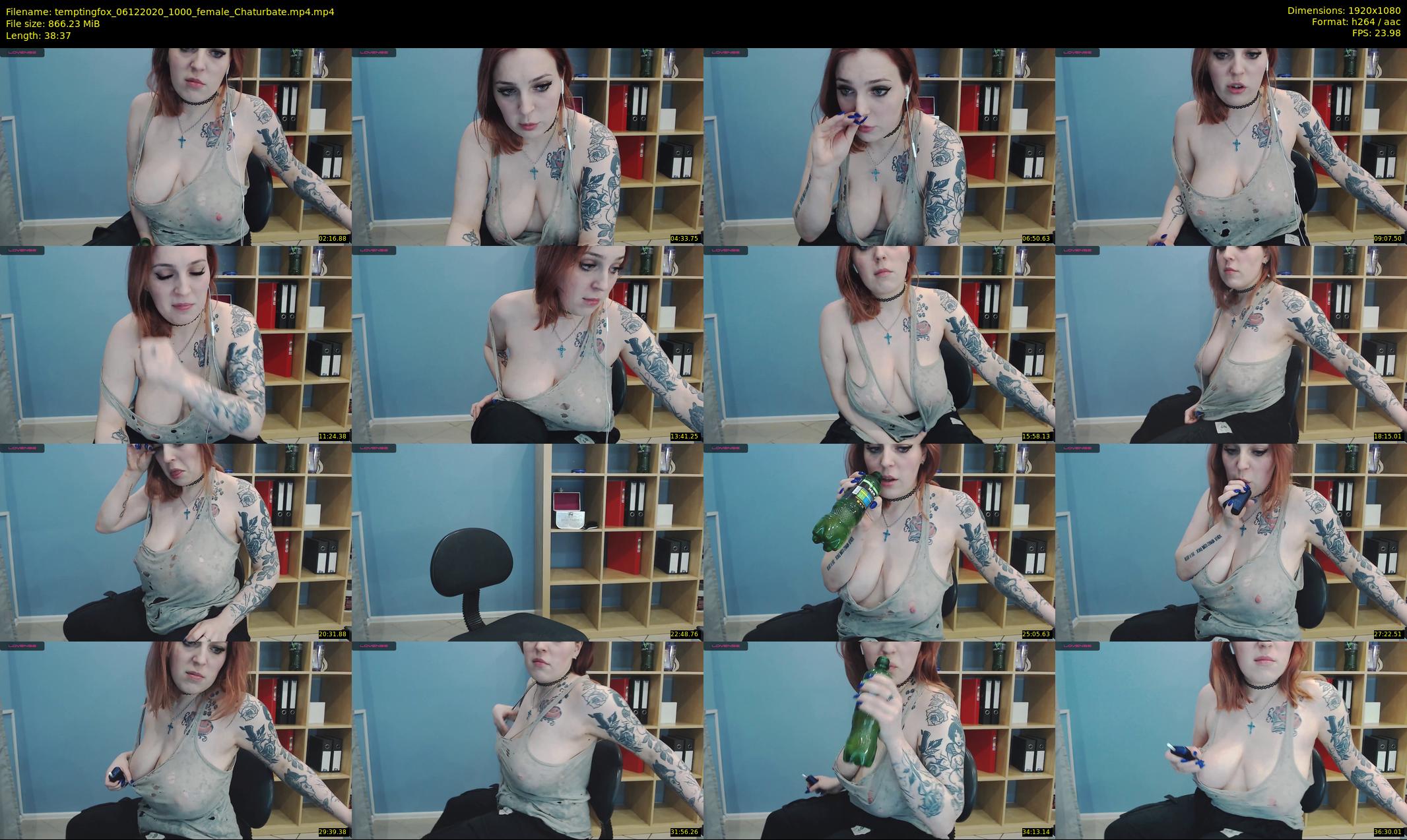 temptingfox — 39 minute Chaturbate female cam show recording, 1080p, Dec 6, 2020