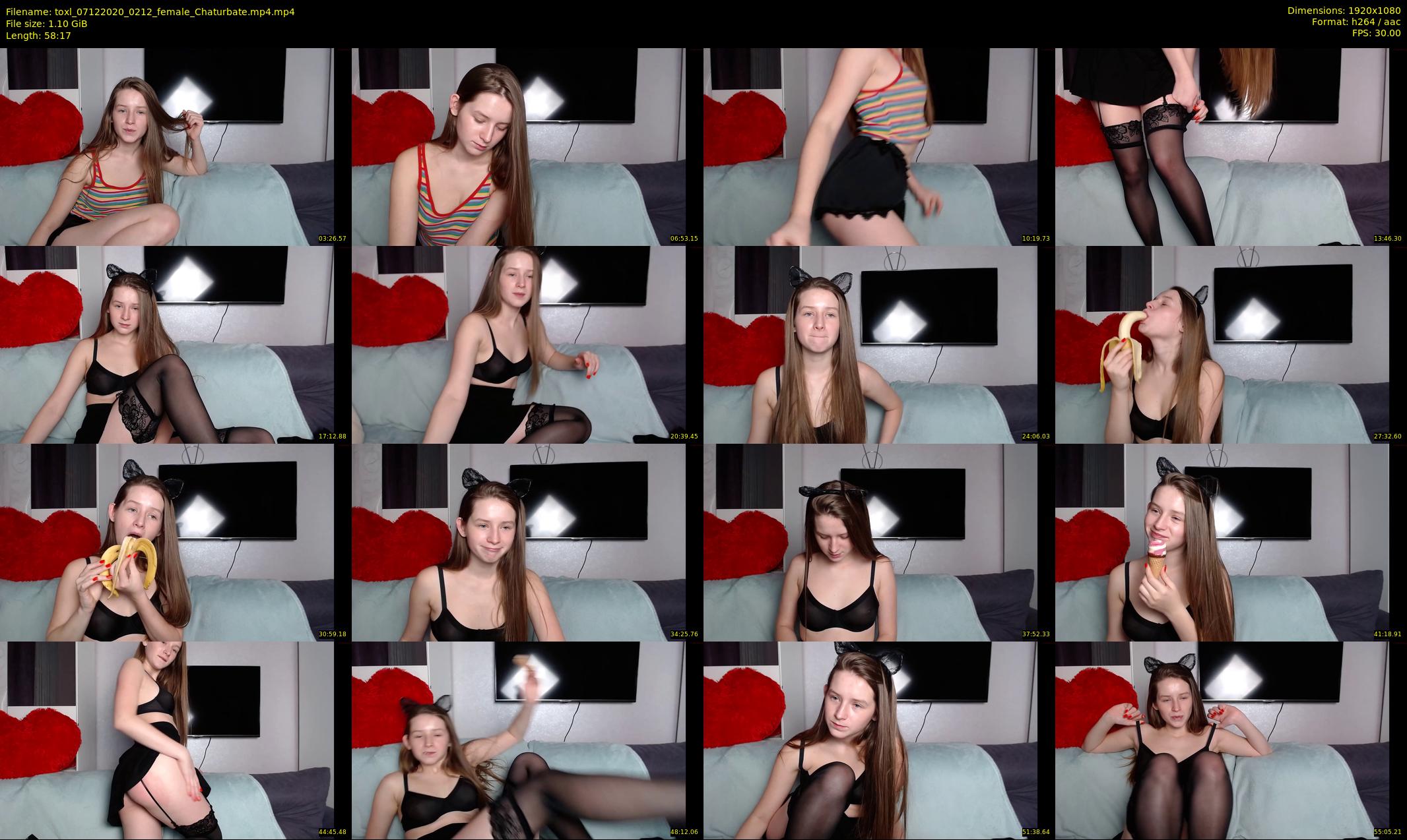 toxl — 59 minute Chaturbate female cam show recording, 1080p, Dec 7, 2020