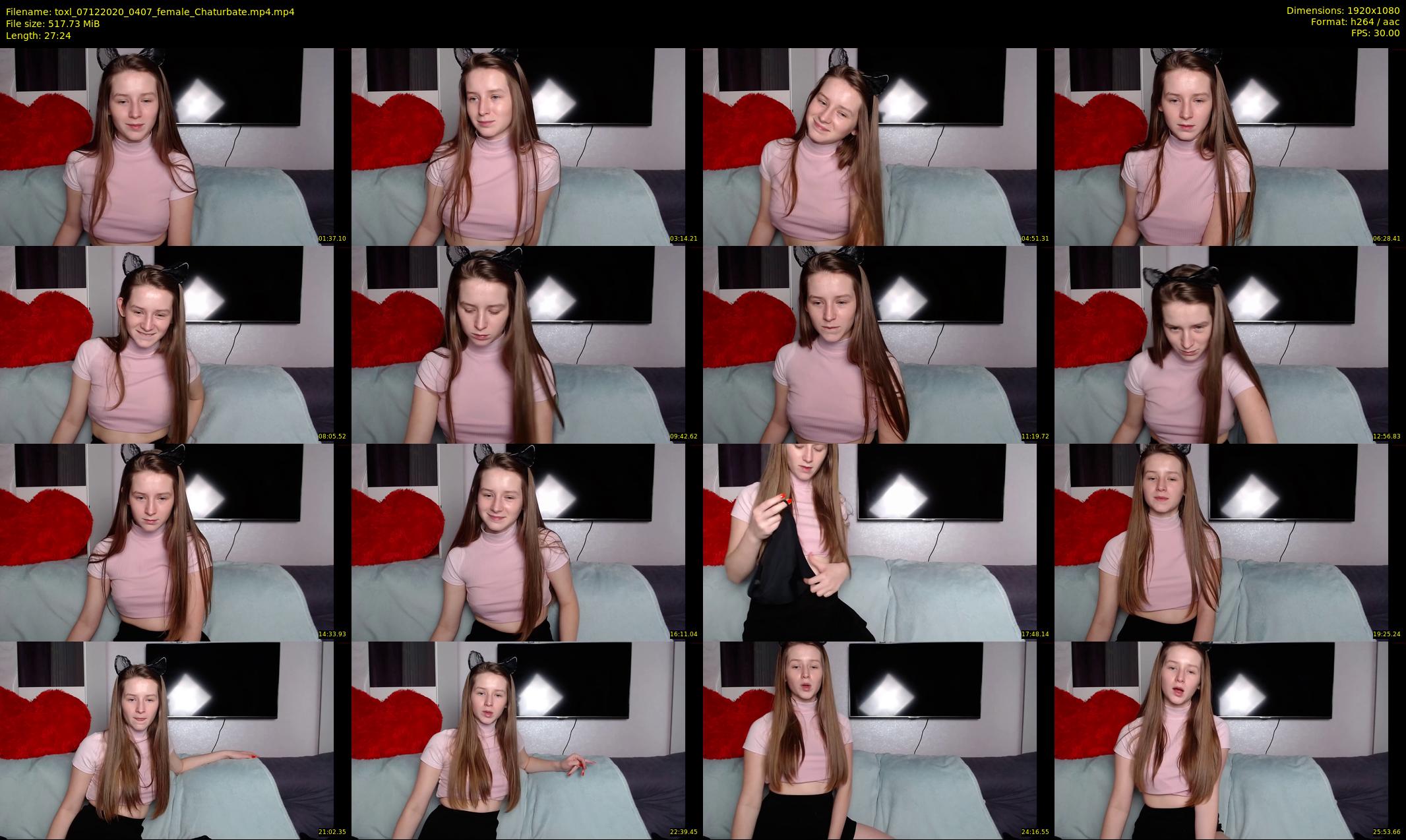 toxl — 28 minute Chaturbate female cam show recording, 1080p, Dec 7, 2020