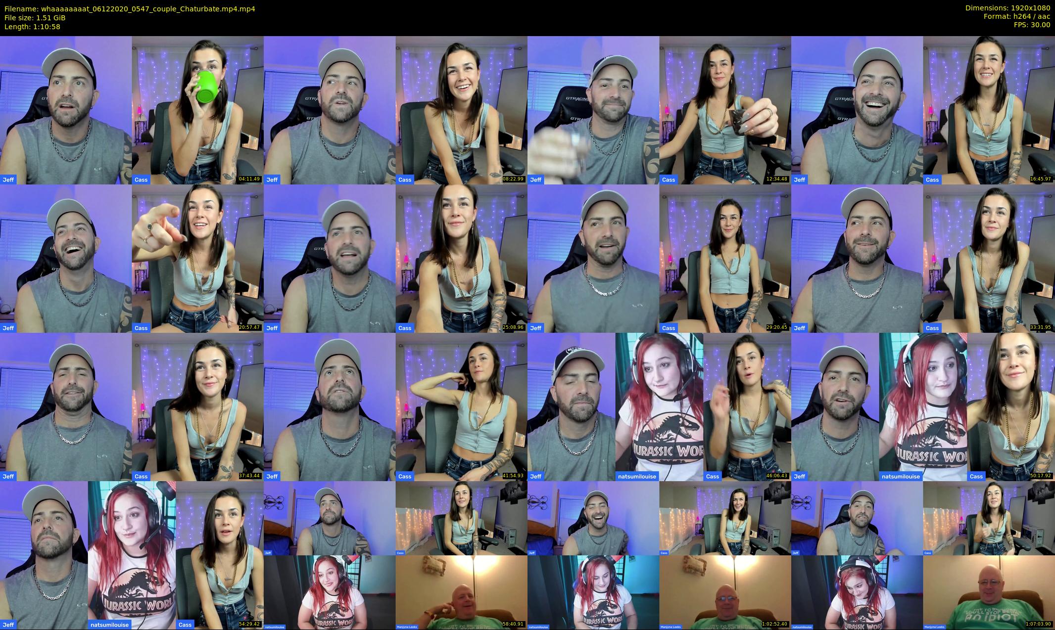 whaaaaaaaat — 71 minute Chaturbate couple cam show recording, 1080p, Dec 6, 2020