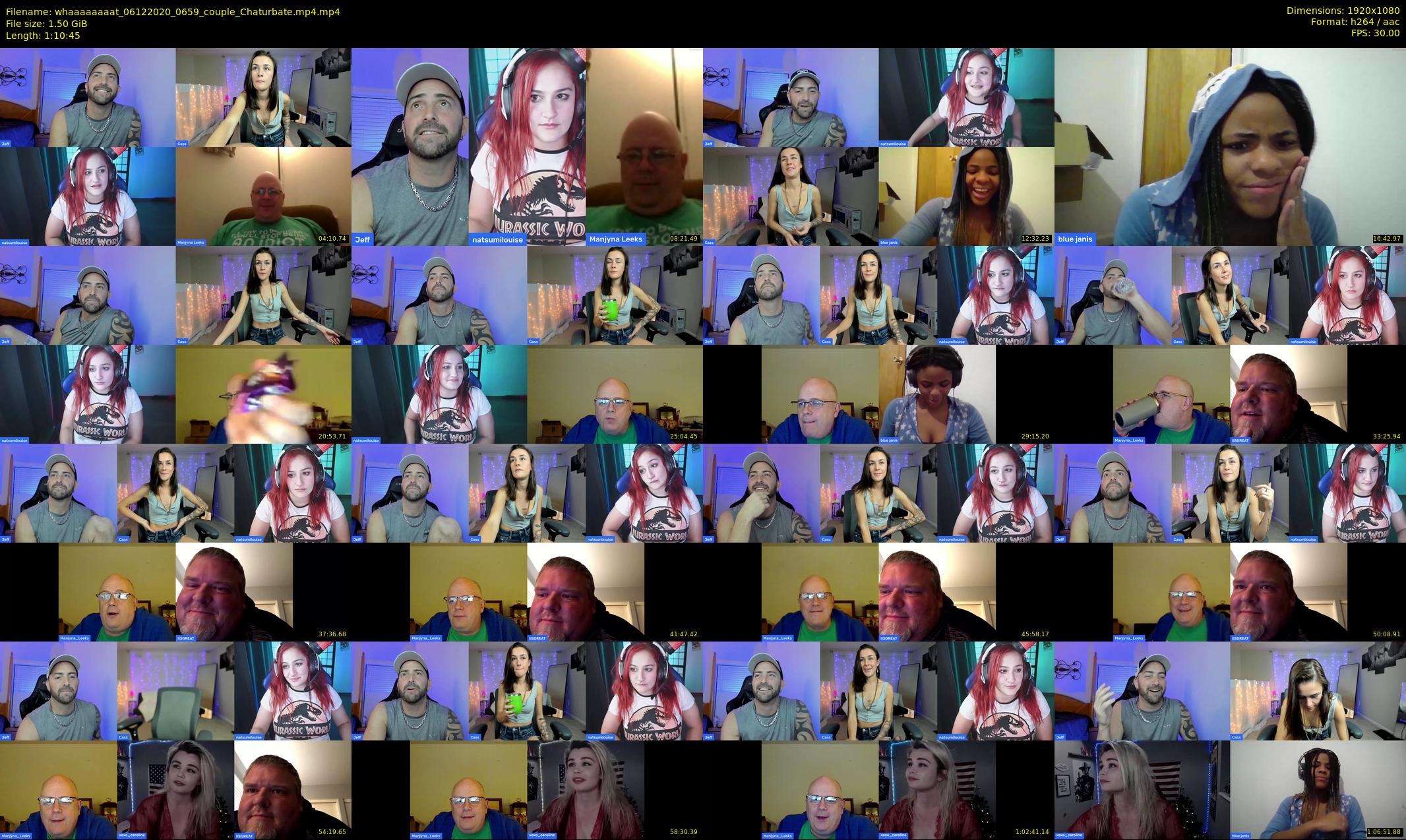 whaaaaaaaat — 71 minute Chaturbate couple cam show recording, 1080p, Dec 6, 2020