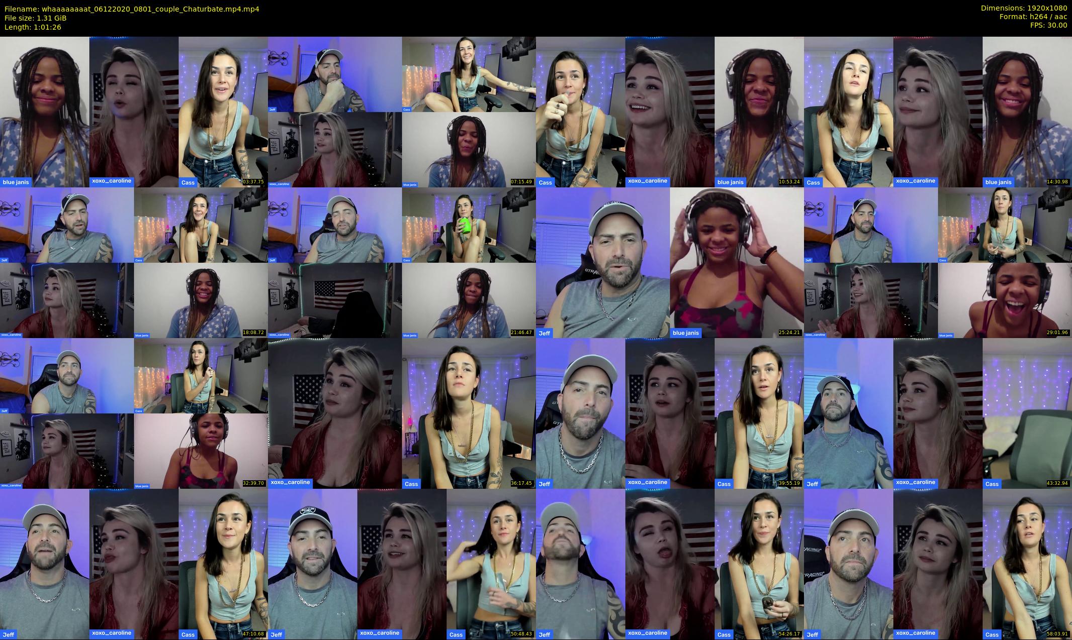whaaaaaaaat — 62 minute Chaturbate couple cam show recording, 1080p, Dec 6, 2020
