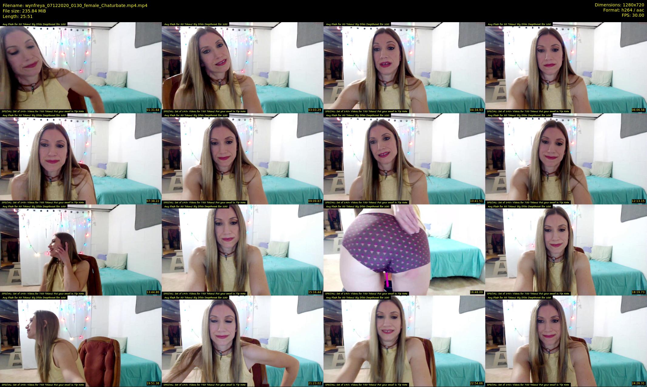 wynfreya — 26 minute Chaturbate female cam show recording, 720p, Dec 7, 2020