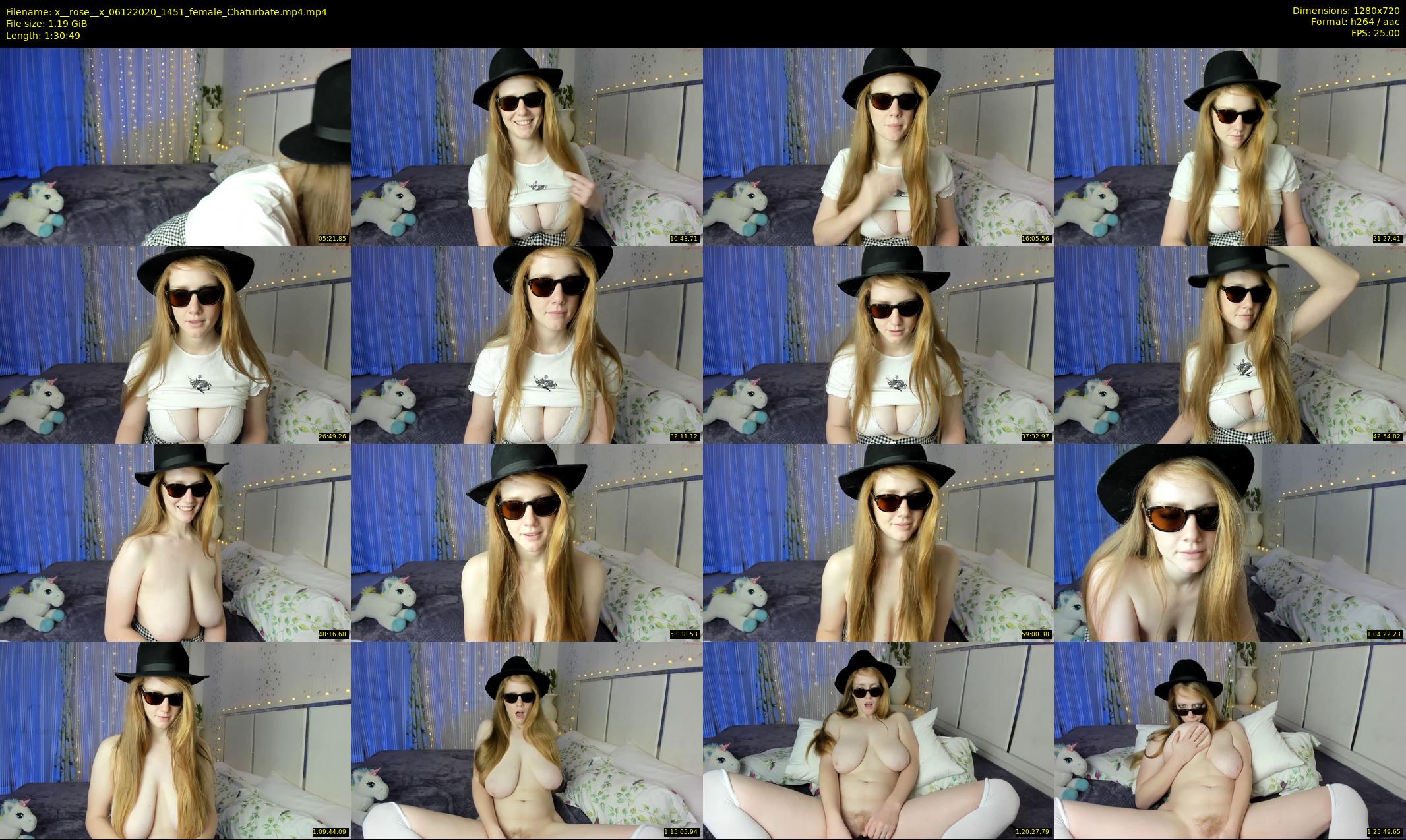 x__rose__x — 91 minute Chaturbate female cam show recording, 720p, Dec 6, 2020