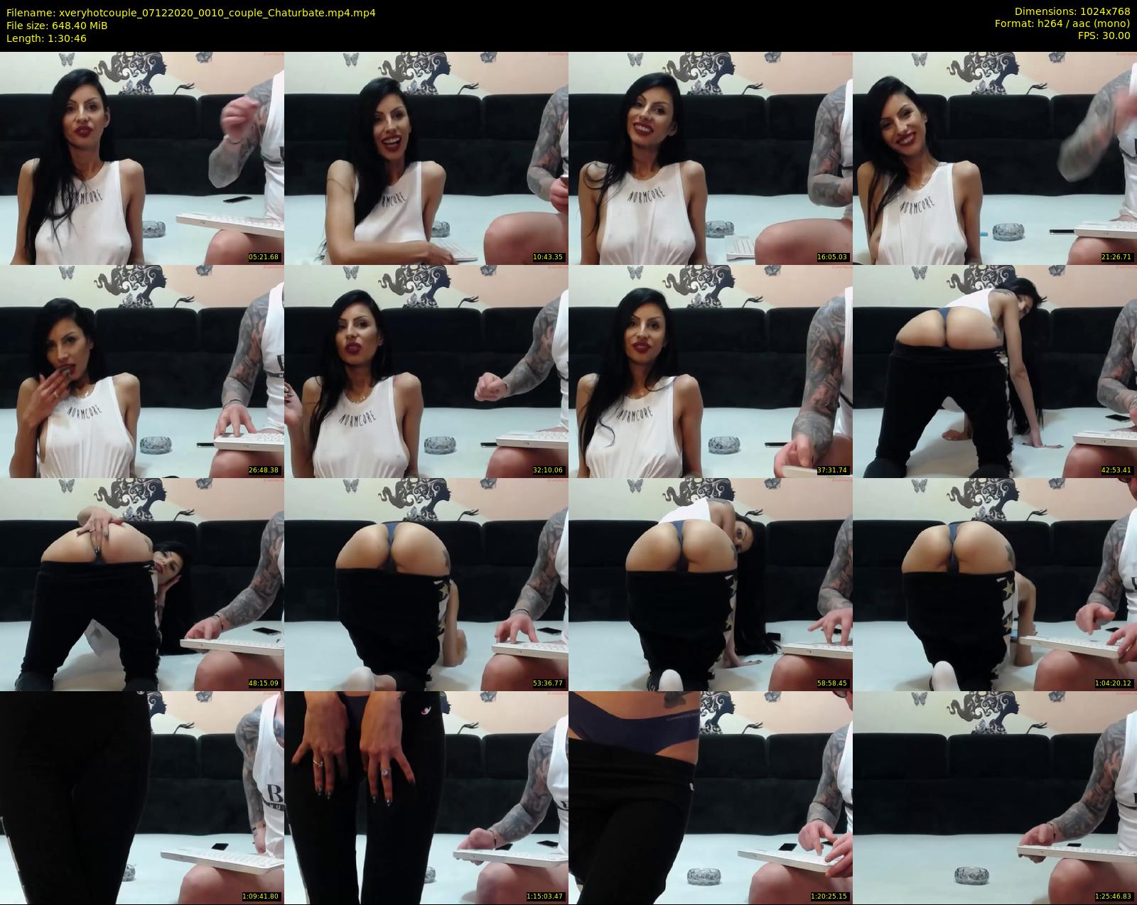 xveryhotcouple — 91 minute Chaturbate female cam show recording, 720p, Dec 7, 2020