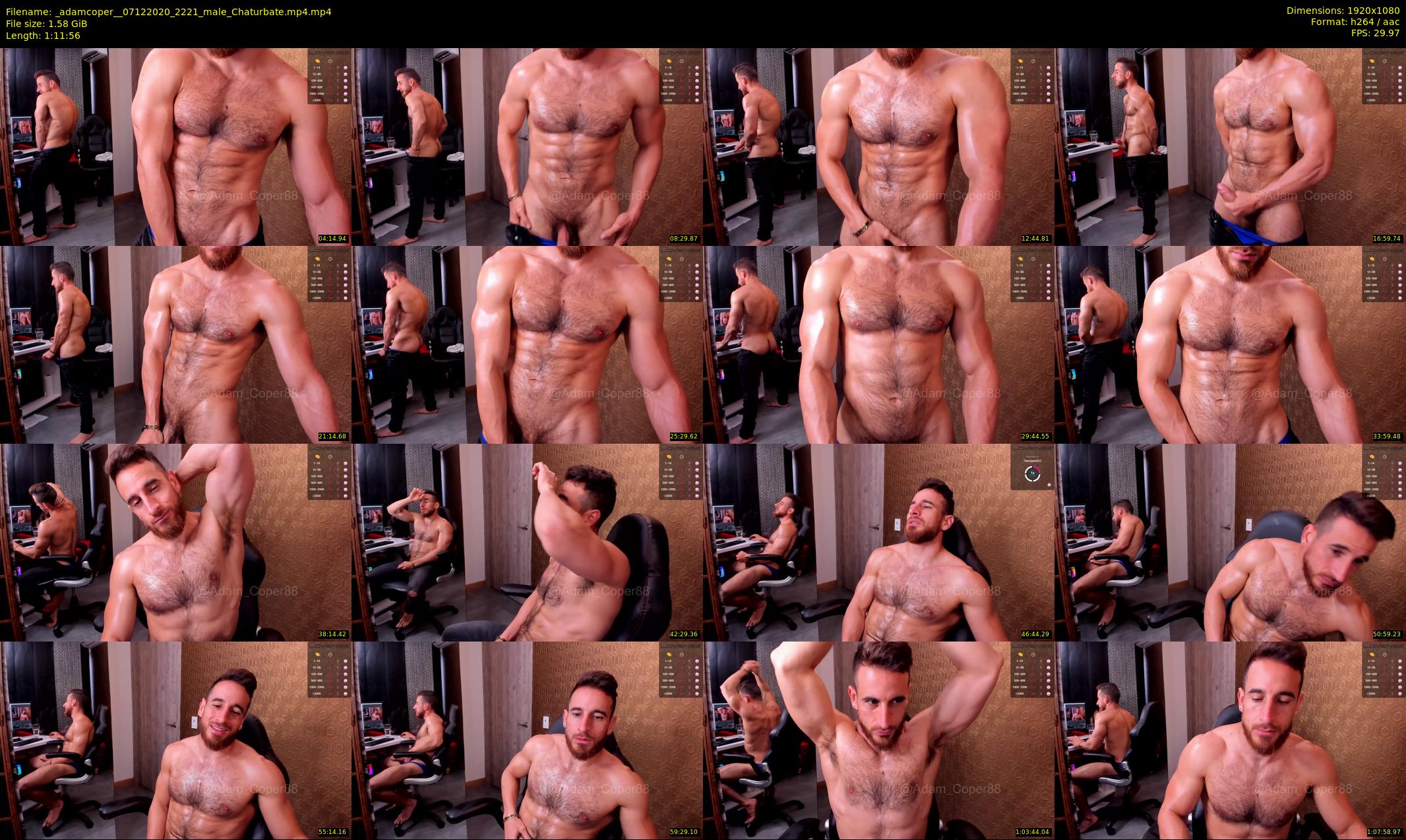 _adamcoper_ — 72 minute Chaturbate male cam show recording, 1080p, Dec 7, 2020