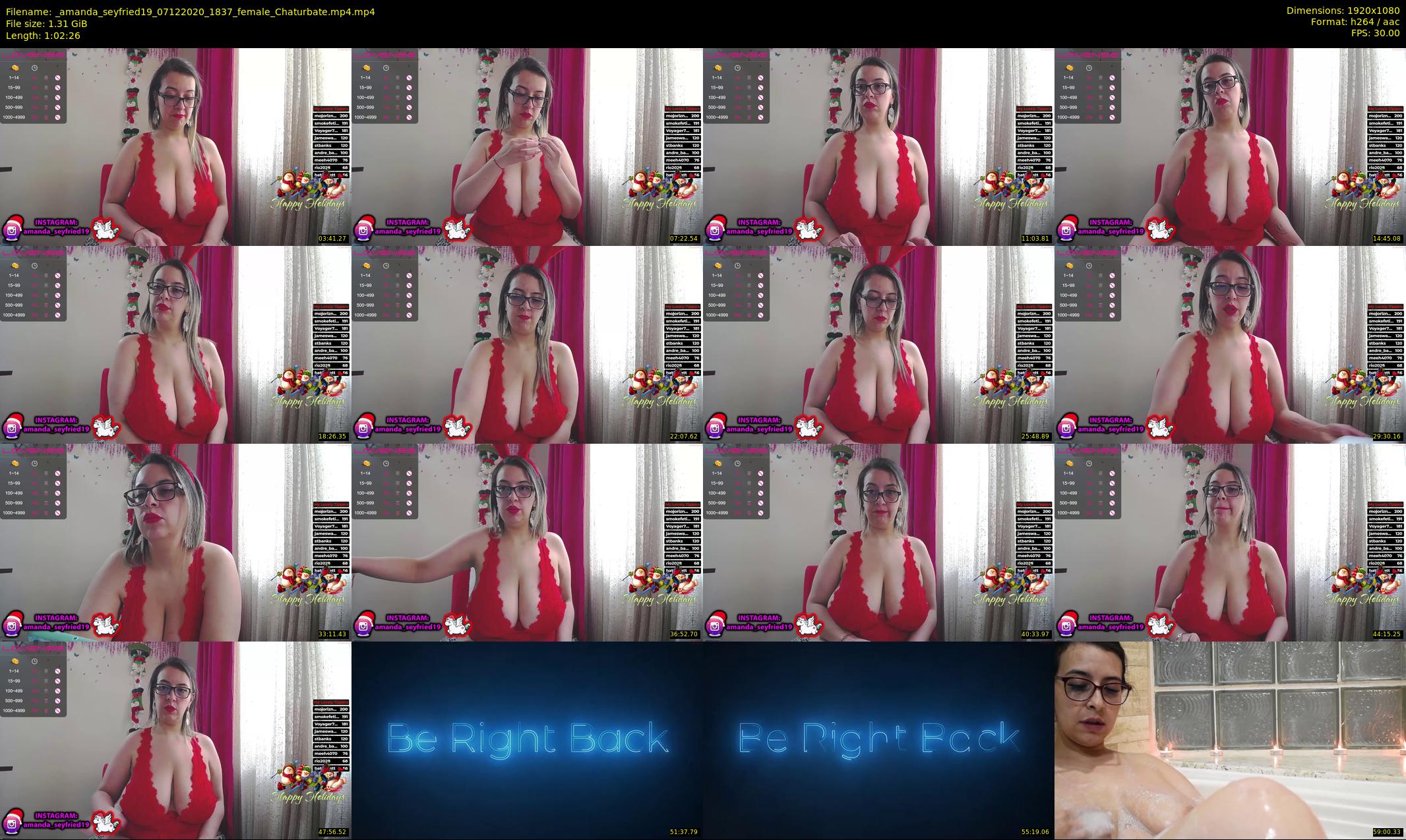 _amanda_seyfried19 — 63 minute Chaturbate female cam show recording, 1080p, Dec 7, 2020
