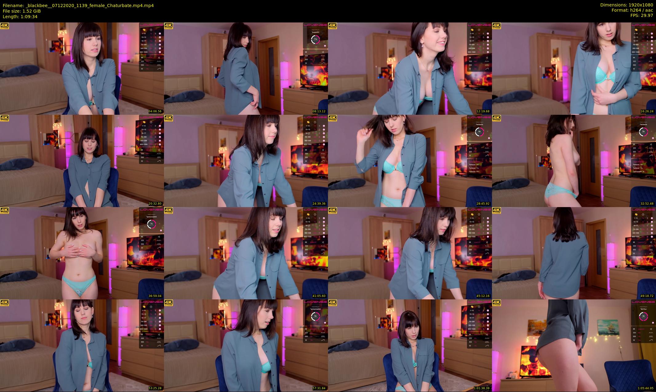 _blackbee_ — 70 minute Chaturbate female cam show recording, 1080p, Dec 7, 2020