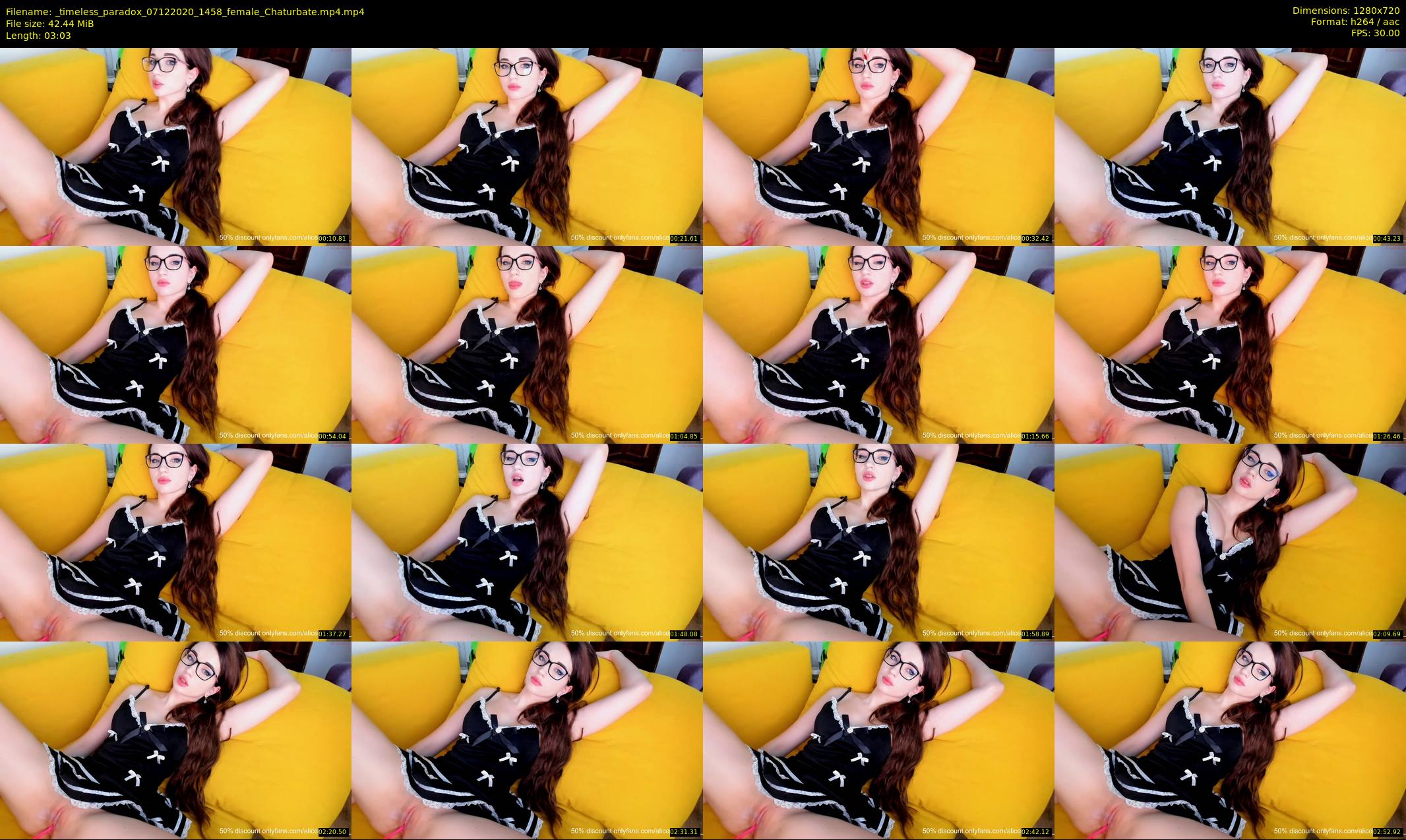 _timeless_paradox — 4 minute Chaturbate female cam show recording, 720p, Dec 7, 2020