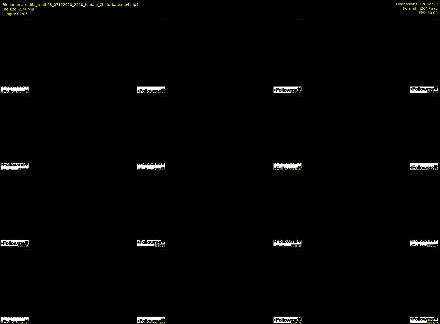 afrodita_smith08 — 3 minute Chaturbate female cam show recording, 720p, Dec 7, 2020