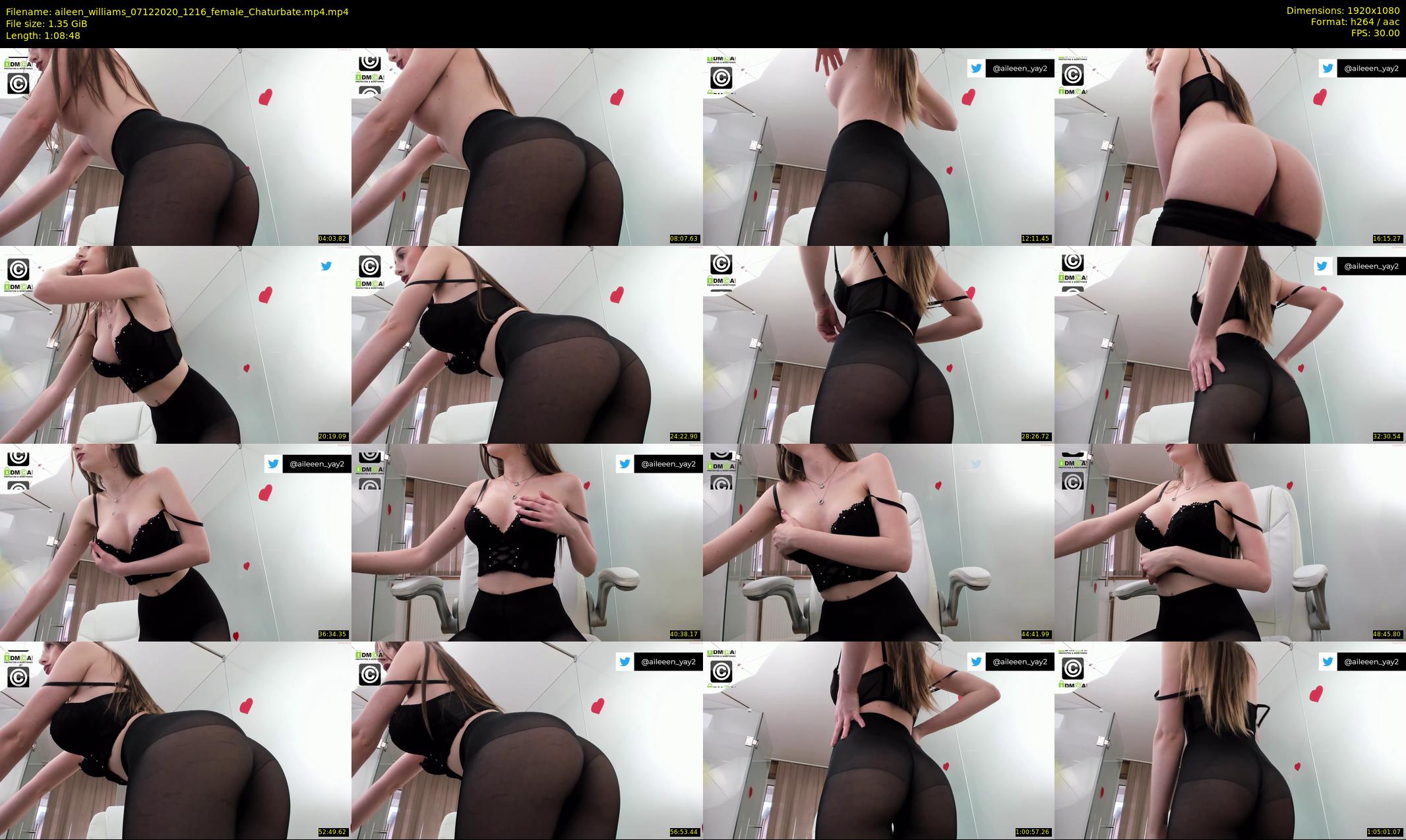 aileen_williams — 69 minute Chaturbate female cam show recording, 1080p, Dec 7, 2020