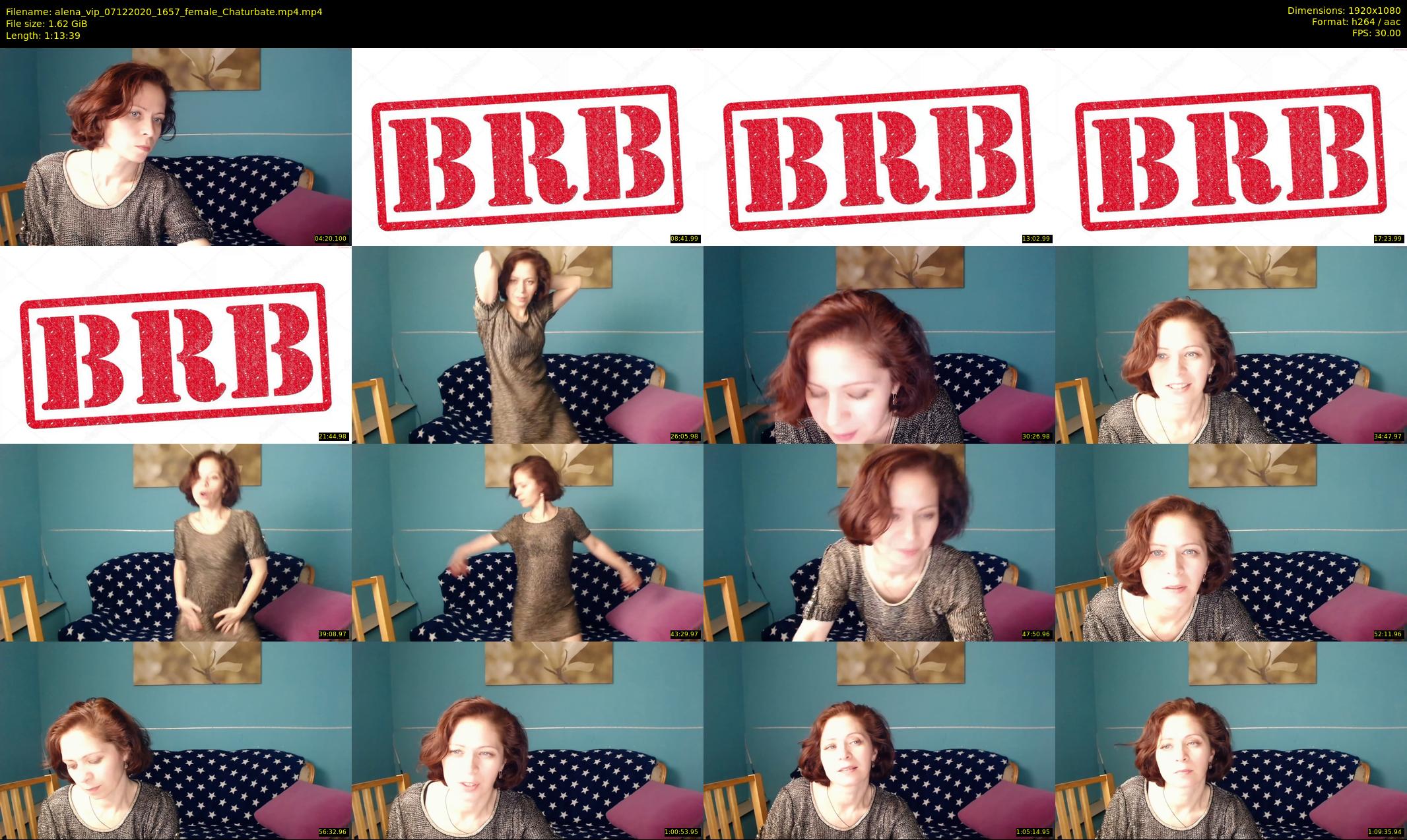 alena_vip — 74 minute Chaturbate female cam show recording, 1080p, Dec 7, 2020