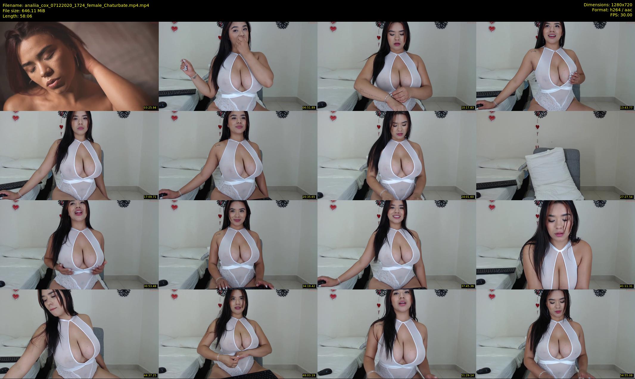 analiia_cox — 59 minute Chaturbate female cam show recording, 720p, Dec 7, 2020