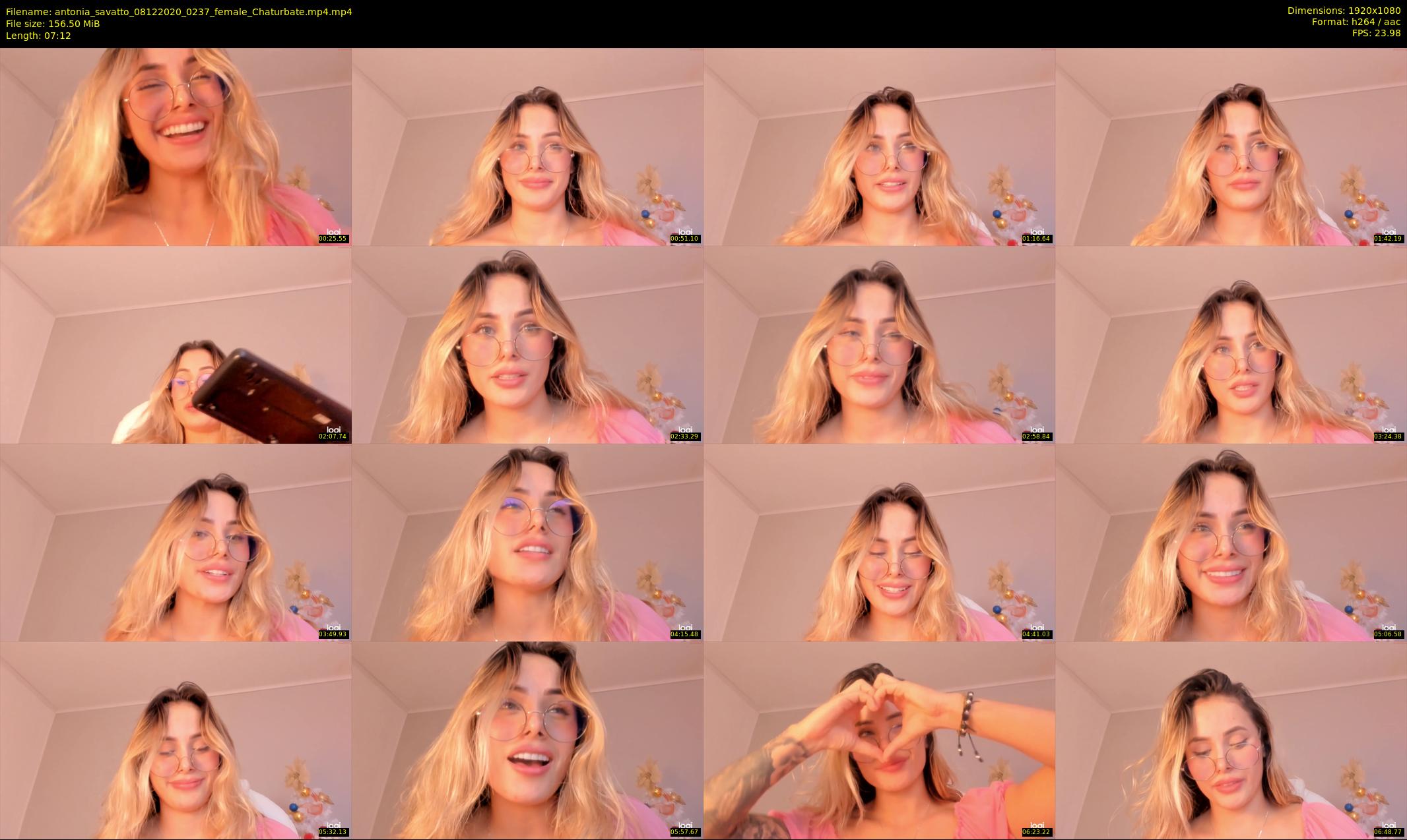 antonia_savatto — 8 minute Chaturbate female cam show recording, 1080p, Dec 8, 2020