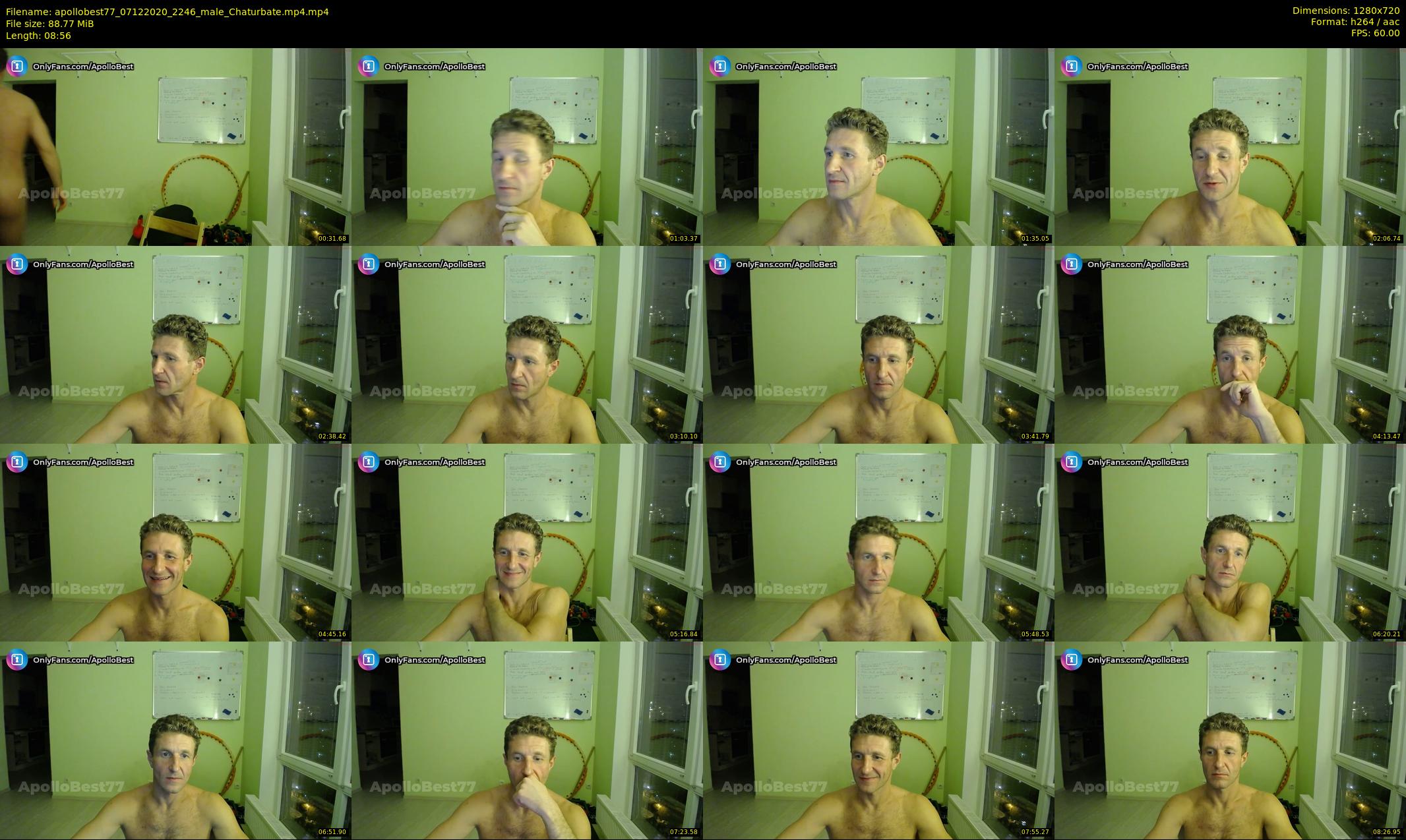 apollobest77 — 9 minute Chaturbate male cam show recording, 720p, Dec 7, 2020