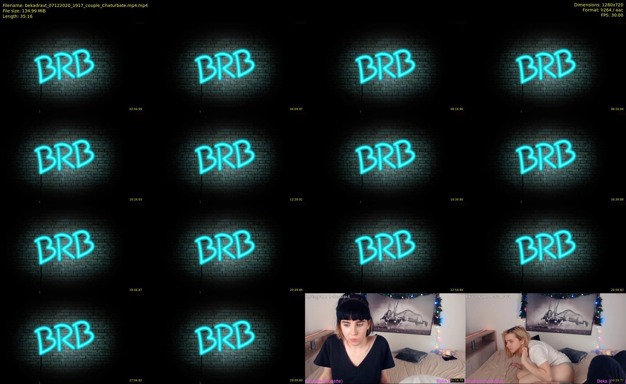bekadravt — 36 minute Chaturbate couple cam show recording, 720p, Dec 7, 2020