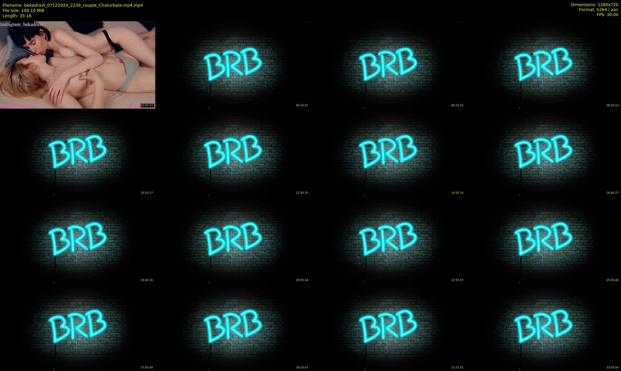 bekadravt — 36 minute Chaturbate couple cam show recording, 720p, Dec 7, 2020