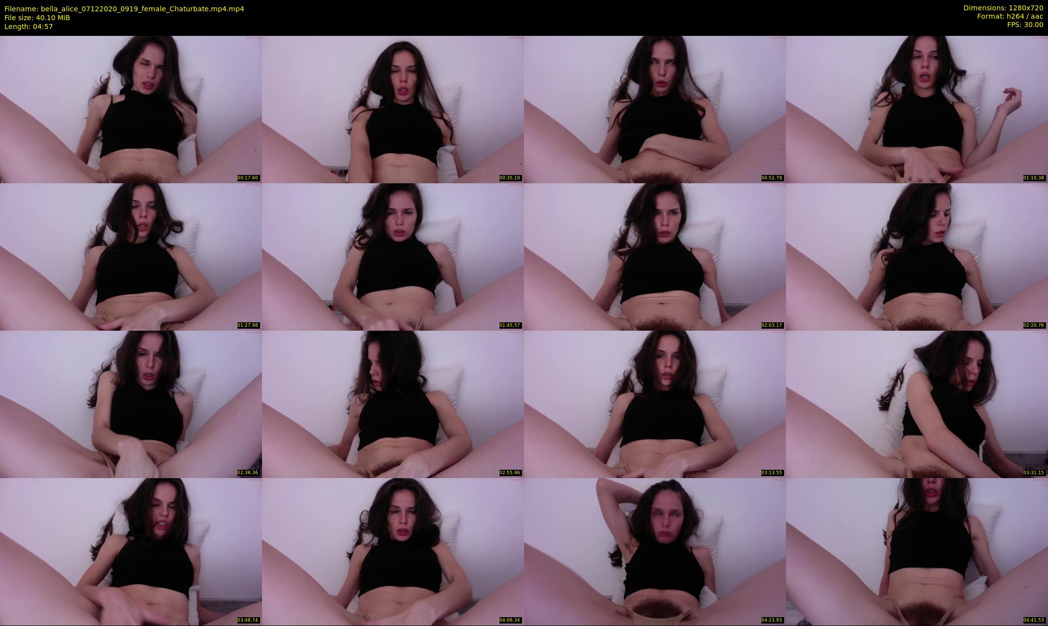 bella_alice — 5 minute Chaturbate female cam show recording, 720p, Dec 7, 2020