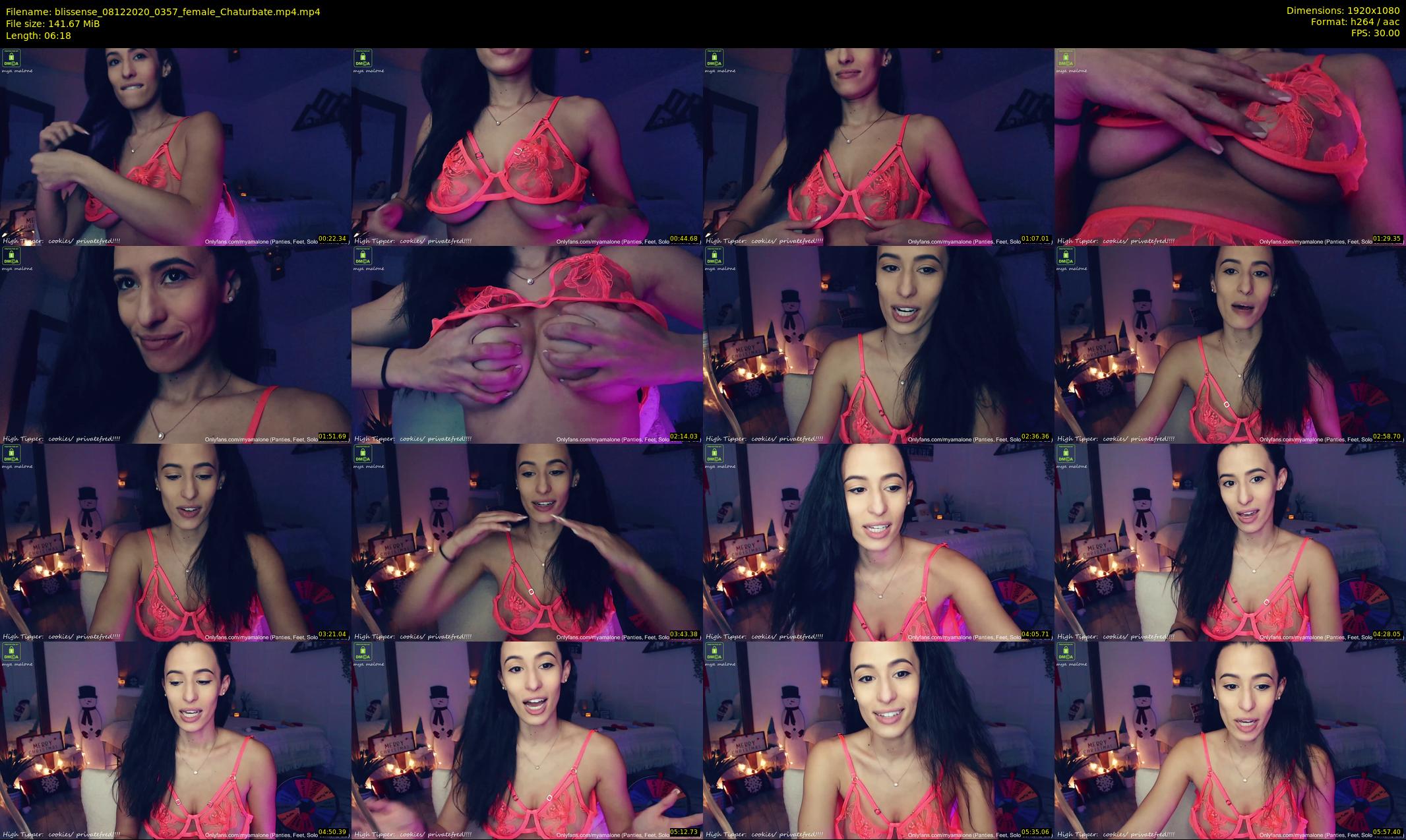 blissense — 7 minute Chaturbate female cam show recording, 1080p, Dec 8, 2020
