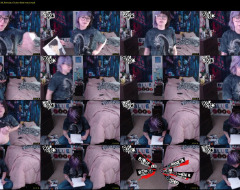 blueasfuck — 70 minute Chaturbate female cam show recording, 720p, Dec 8, 2020